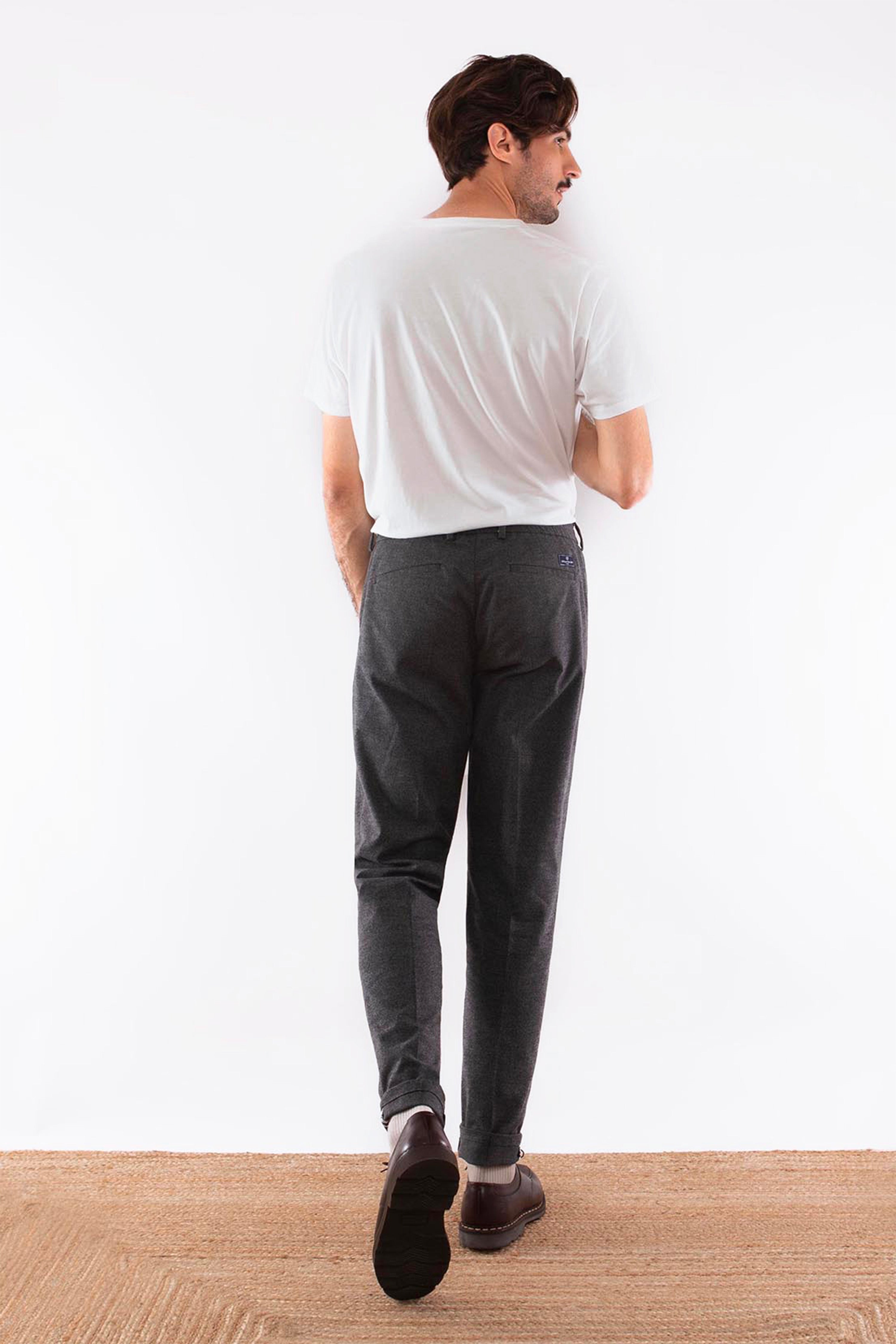 Pantalon Chaud Gris Anthracite
