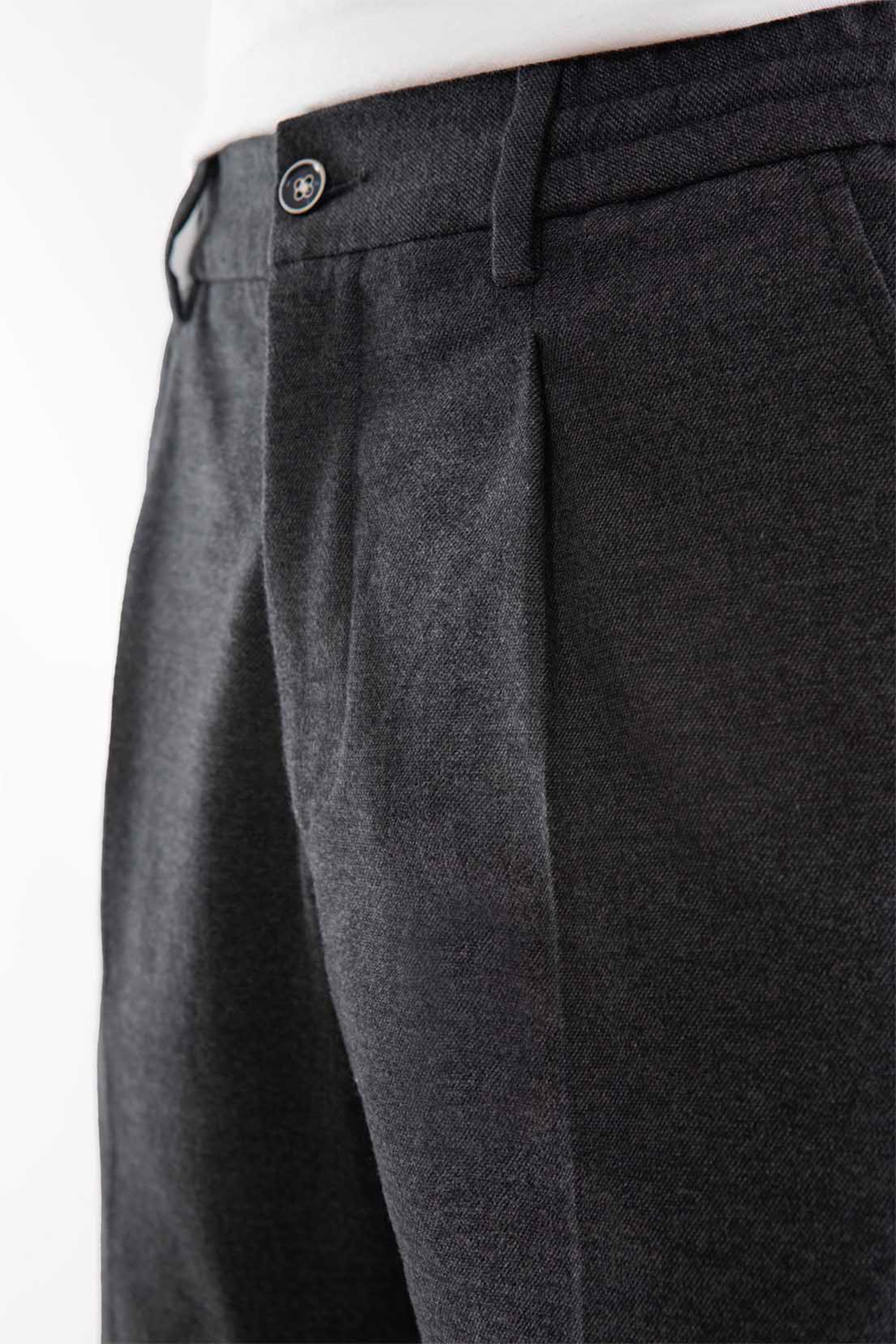 Pantalon Chaud Gris Anthracite