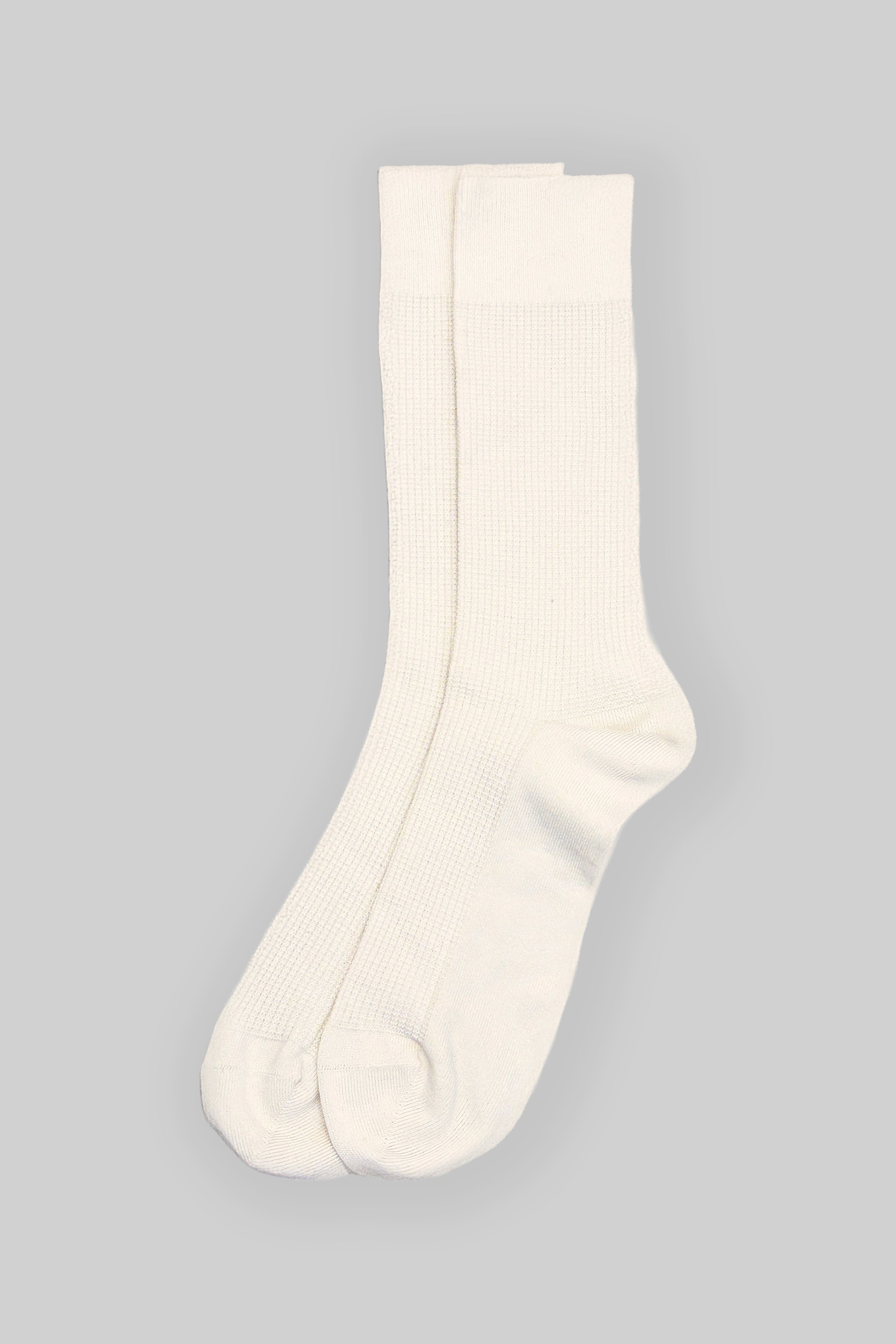 Chaussettes Texturées Off White