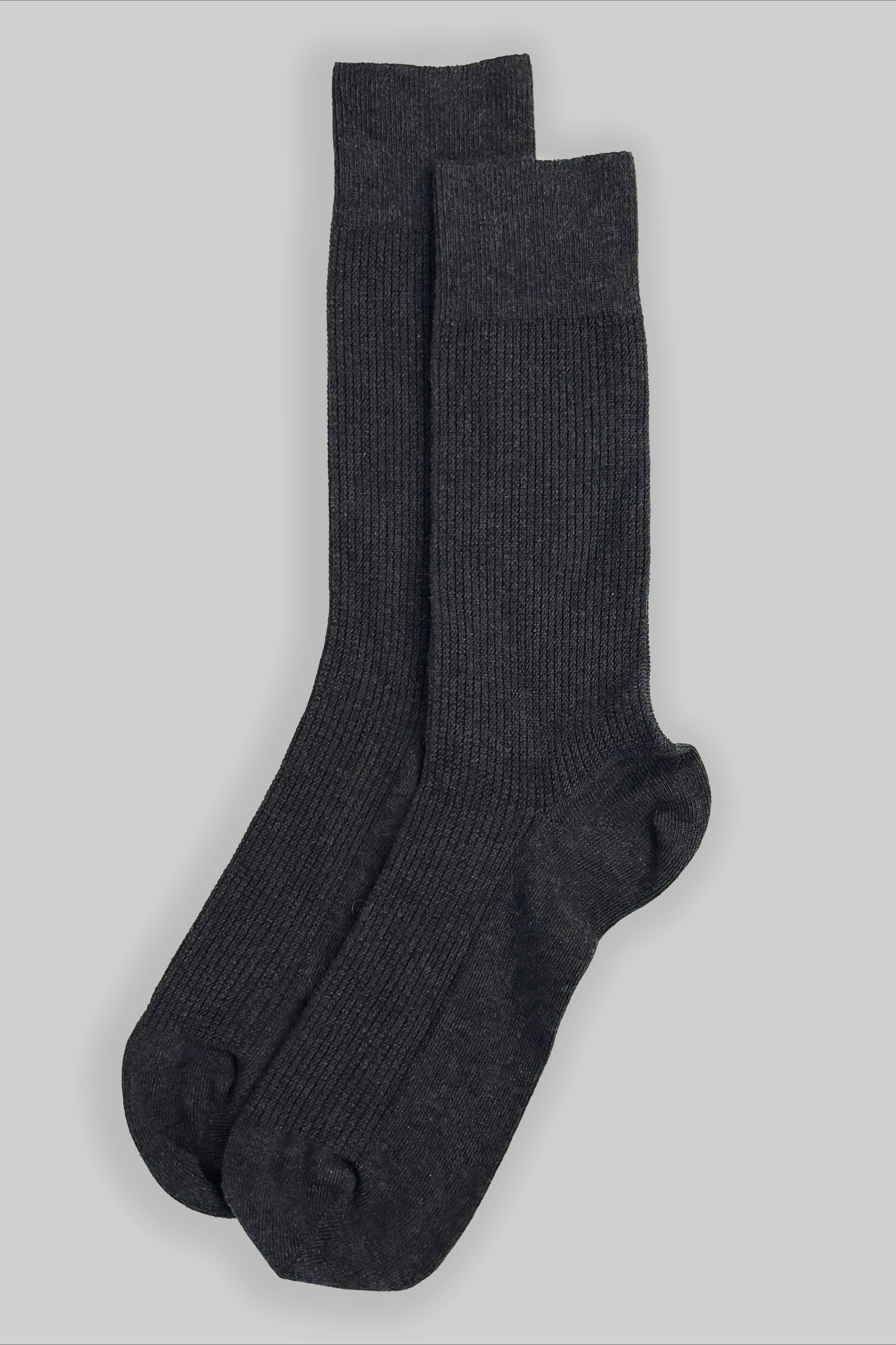 Chaussettes Texturées Grises