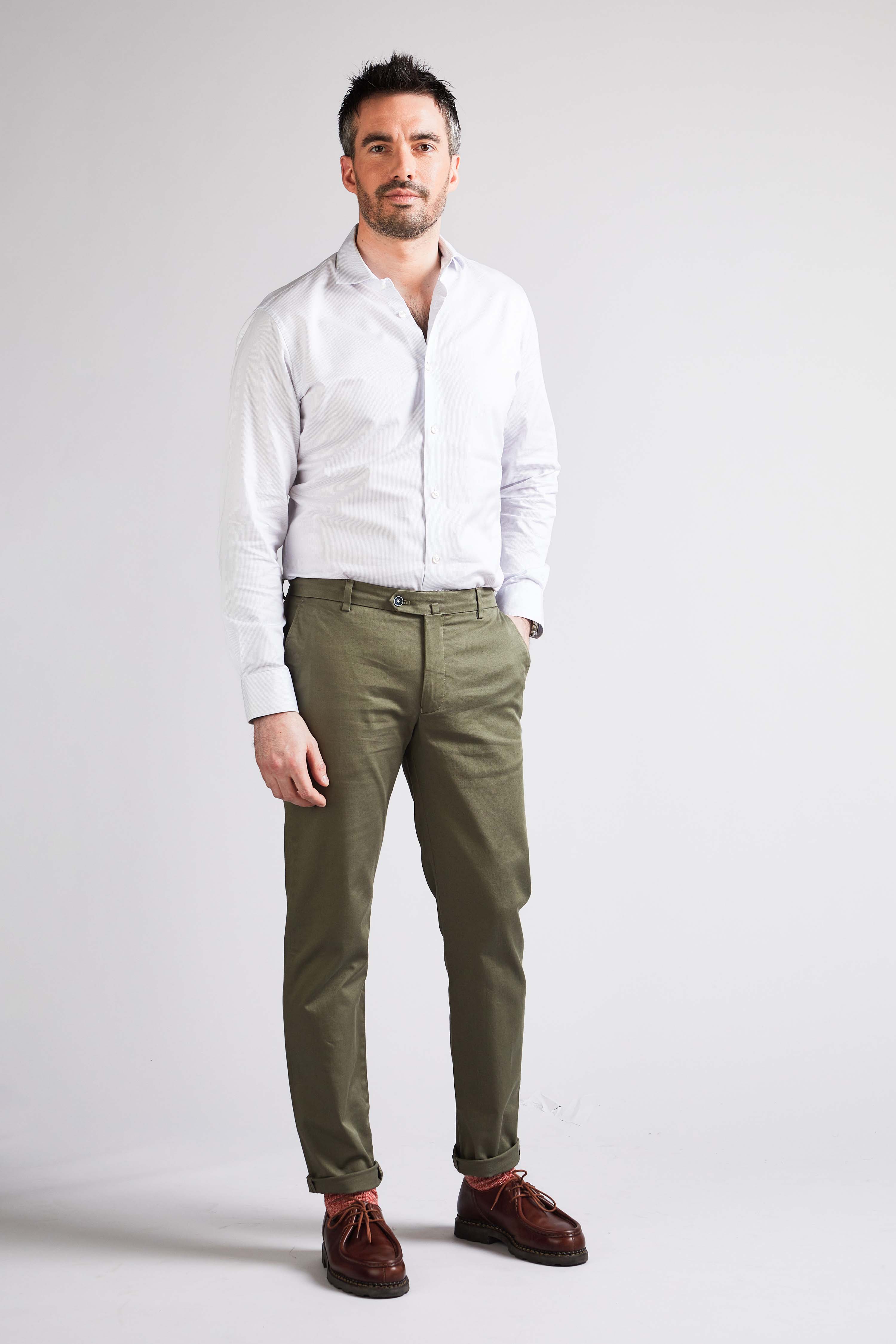 Khaki chinos