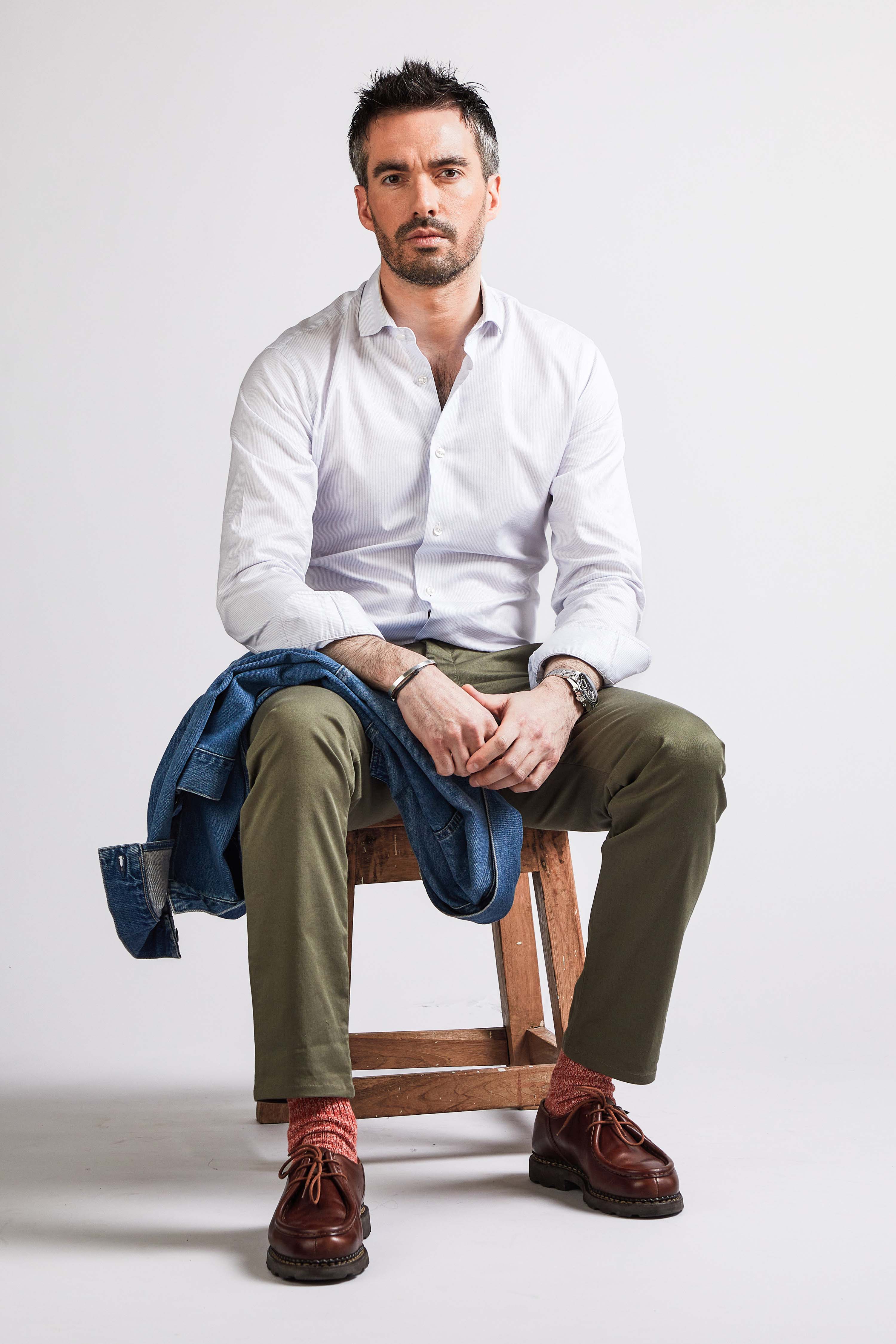 Khaki chinos