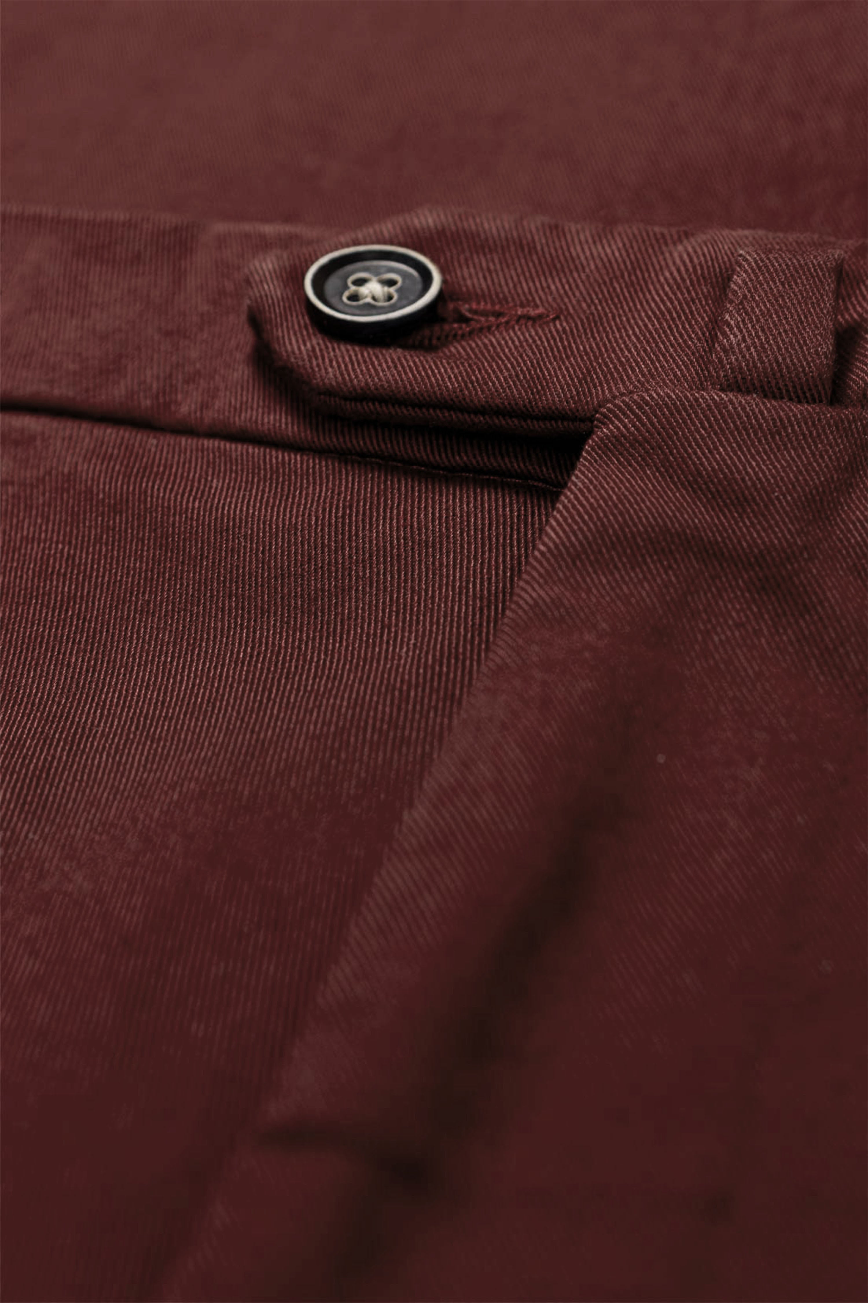 Burgundy chinos