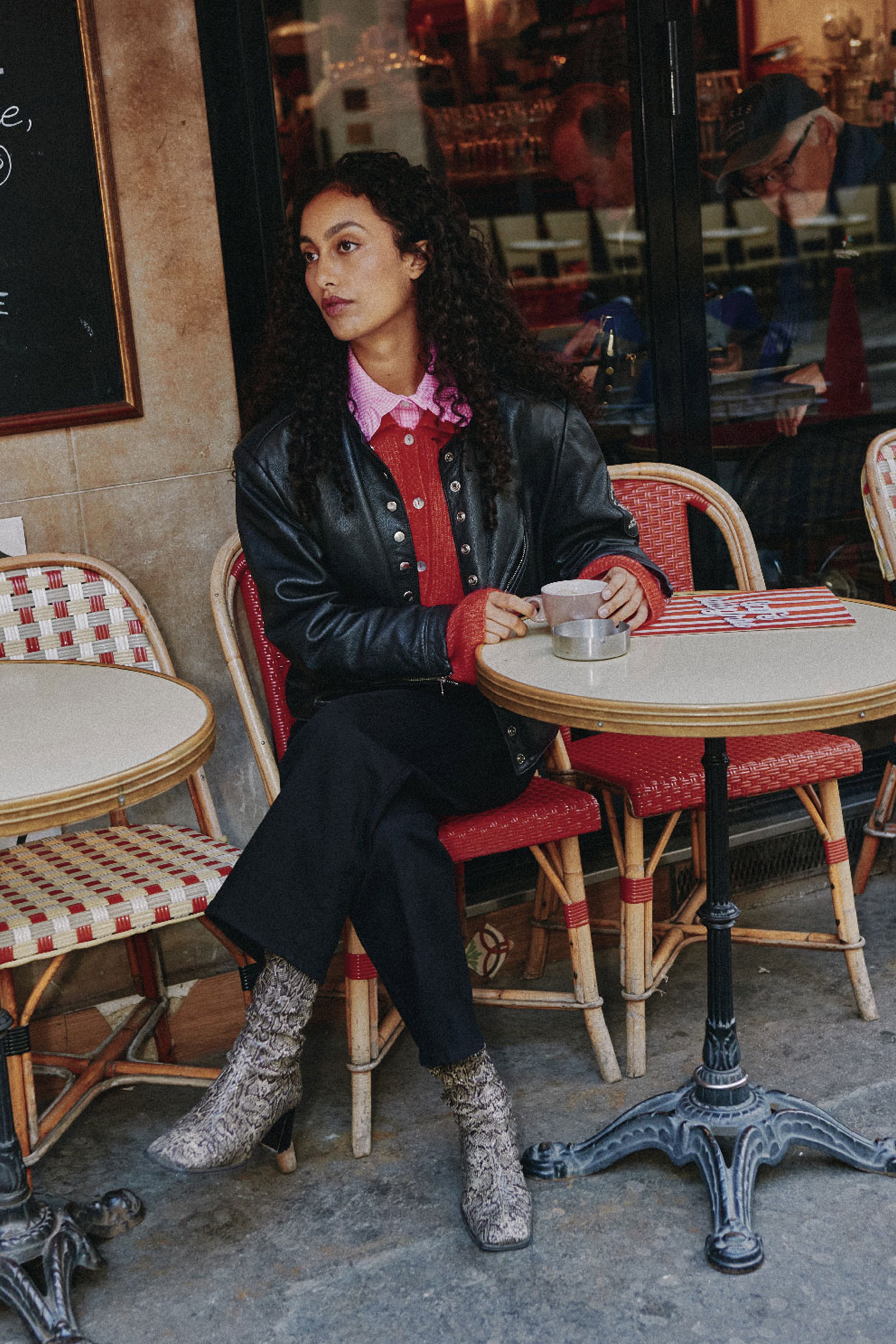 Jean flare noir