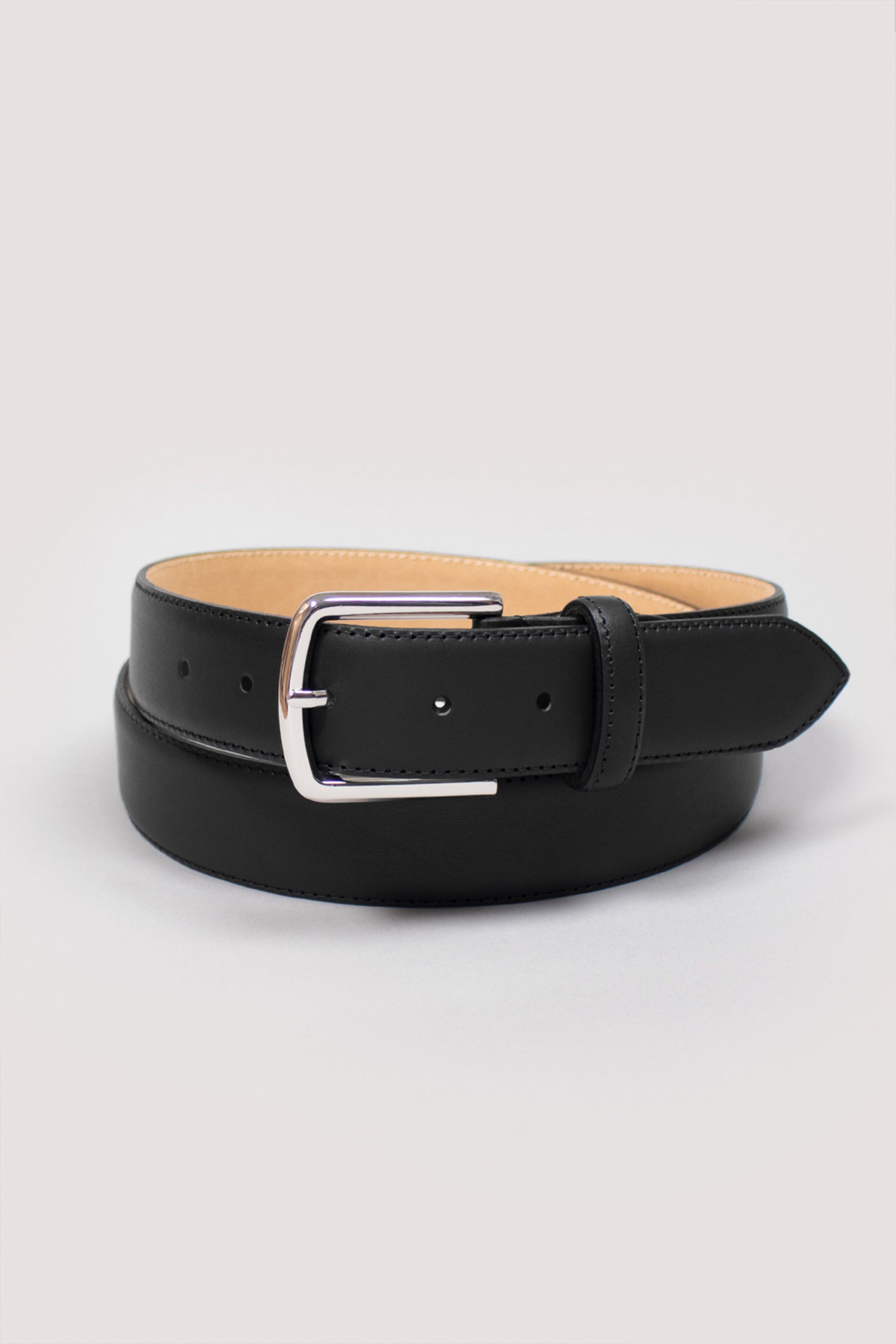 Ceinture en cuir noir