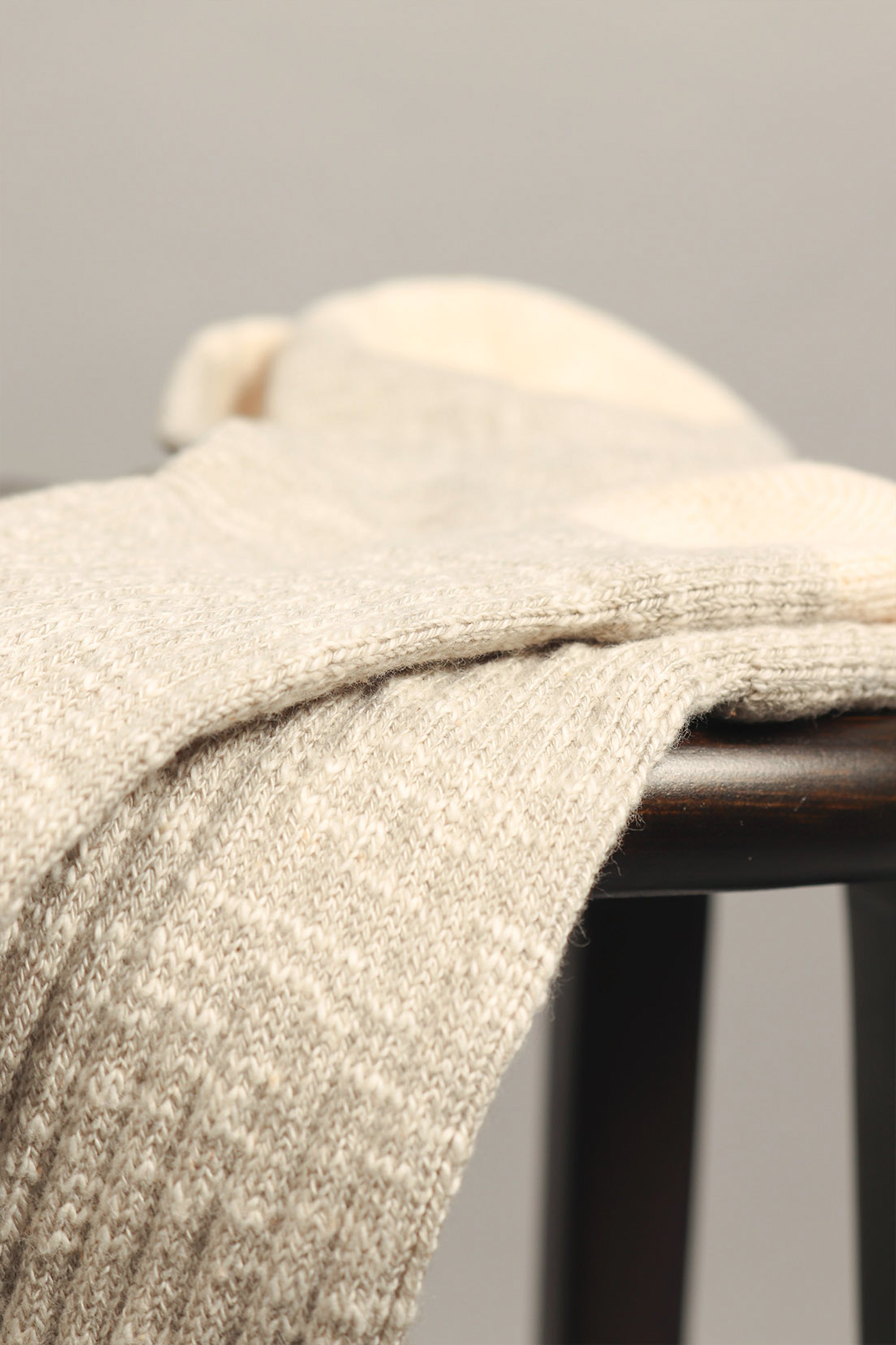 Chaussettes flammées grises