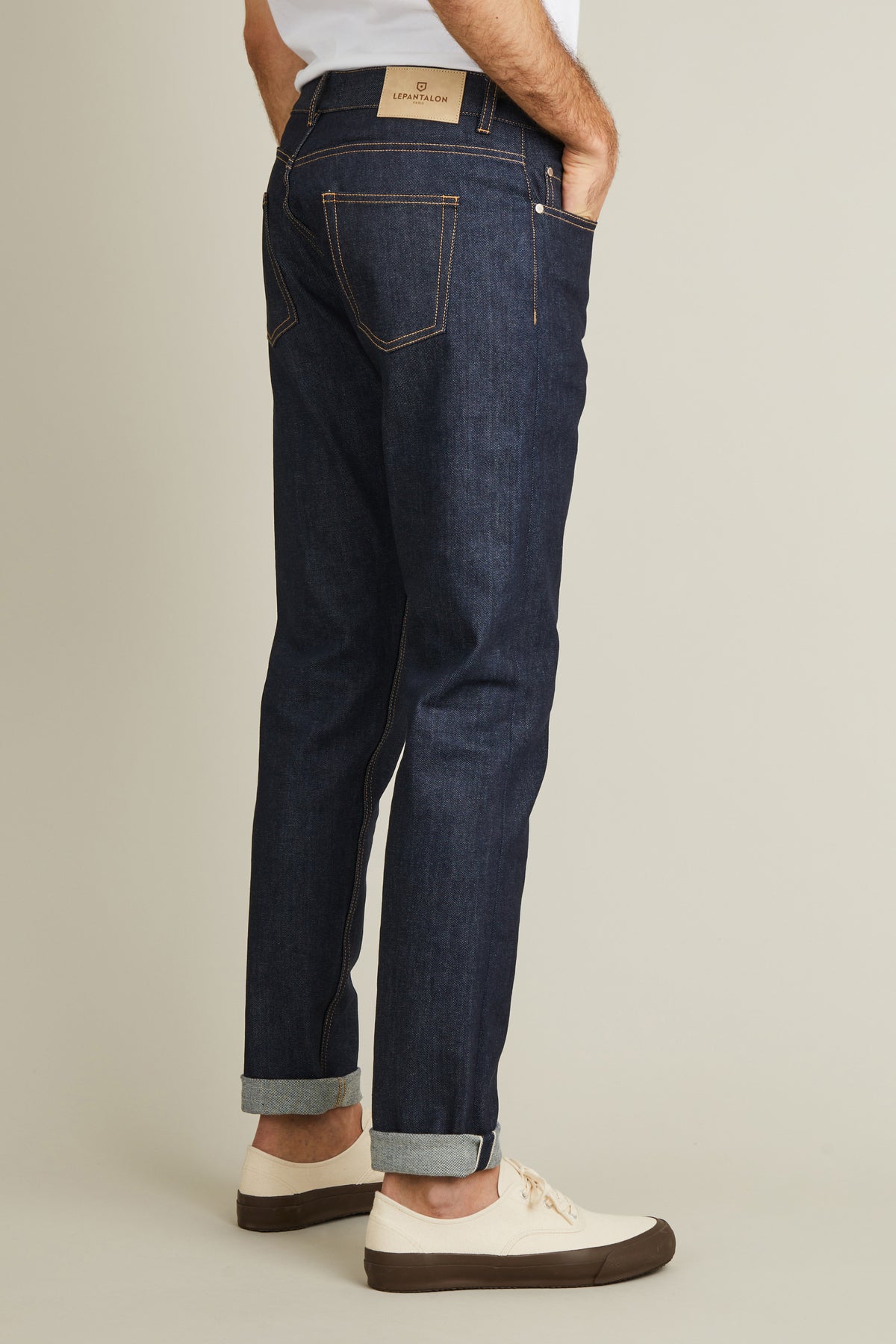 Jean selvedge bleu