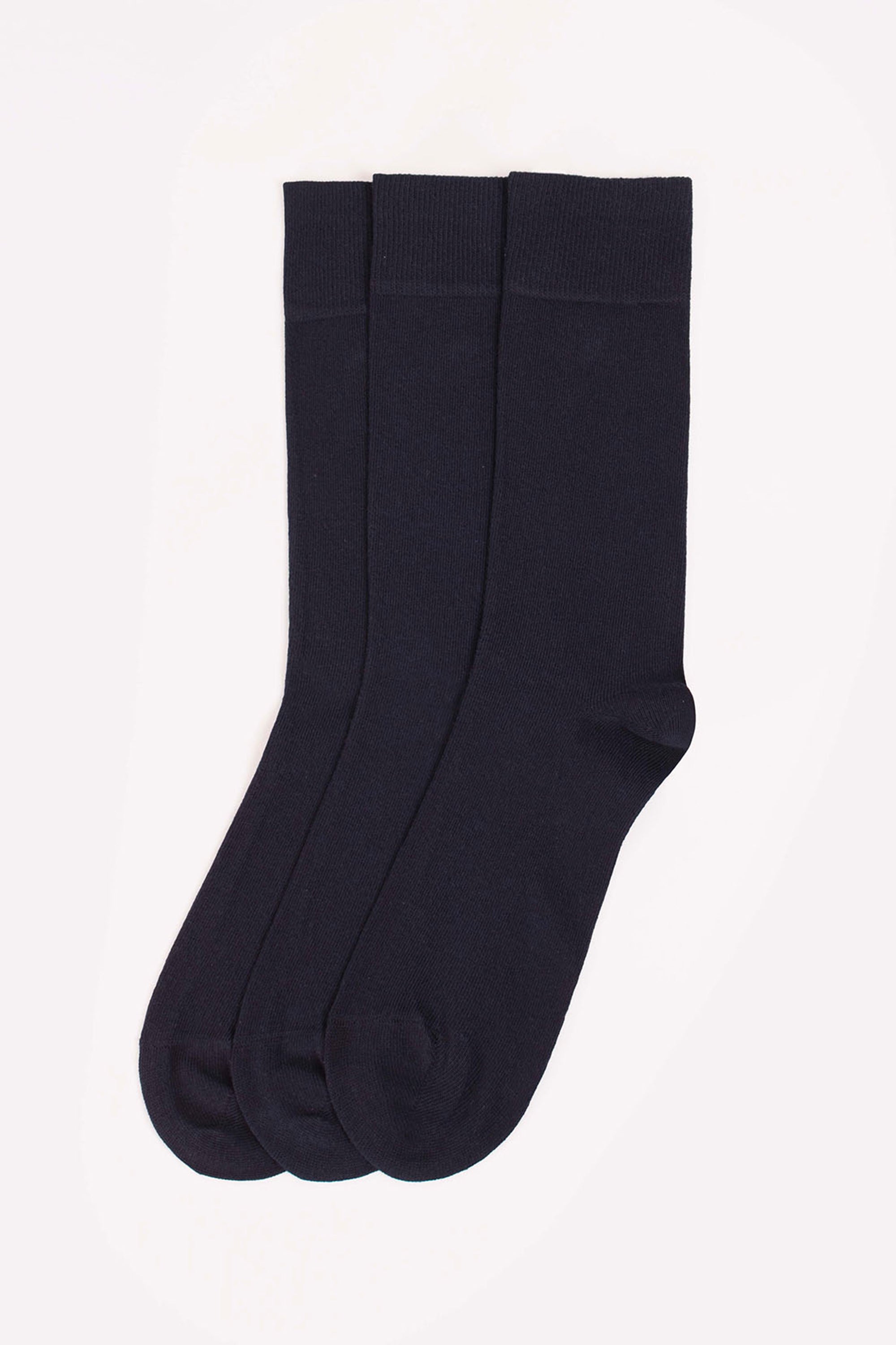 Pack 3 Chaussettes bleu marine