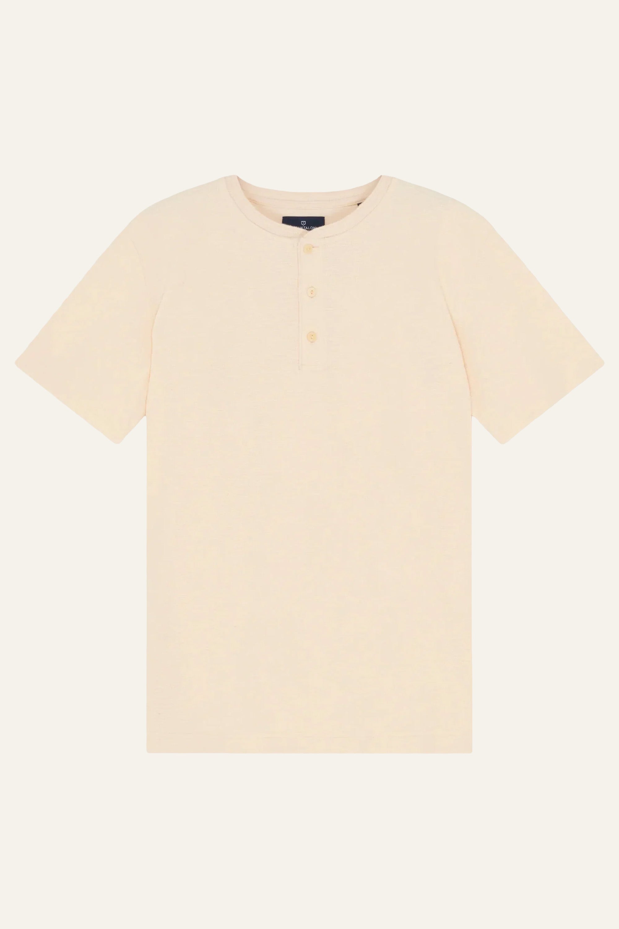 Ecru Henley T-shirt