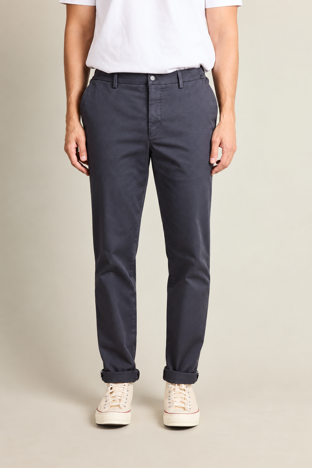 Chino easy carotte gris anthracite