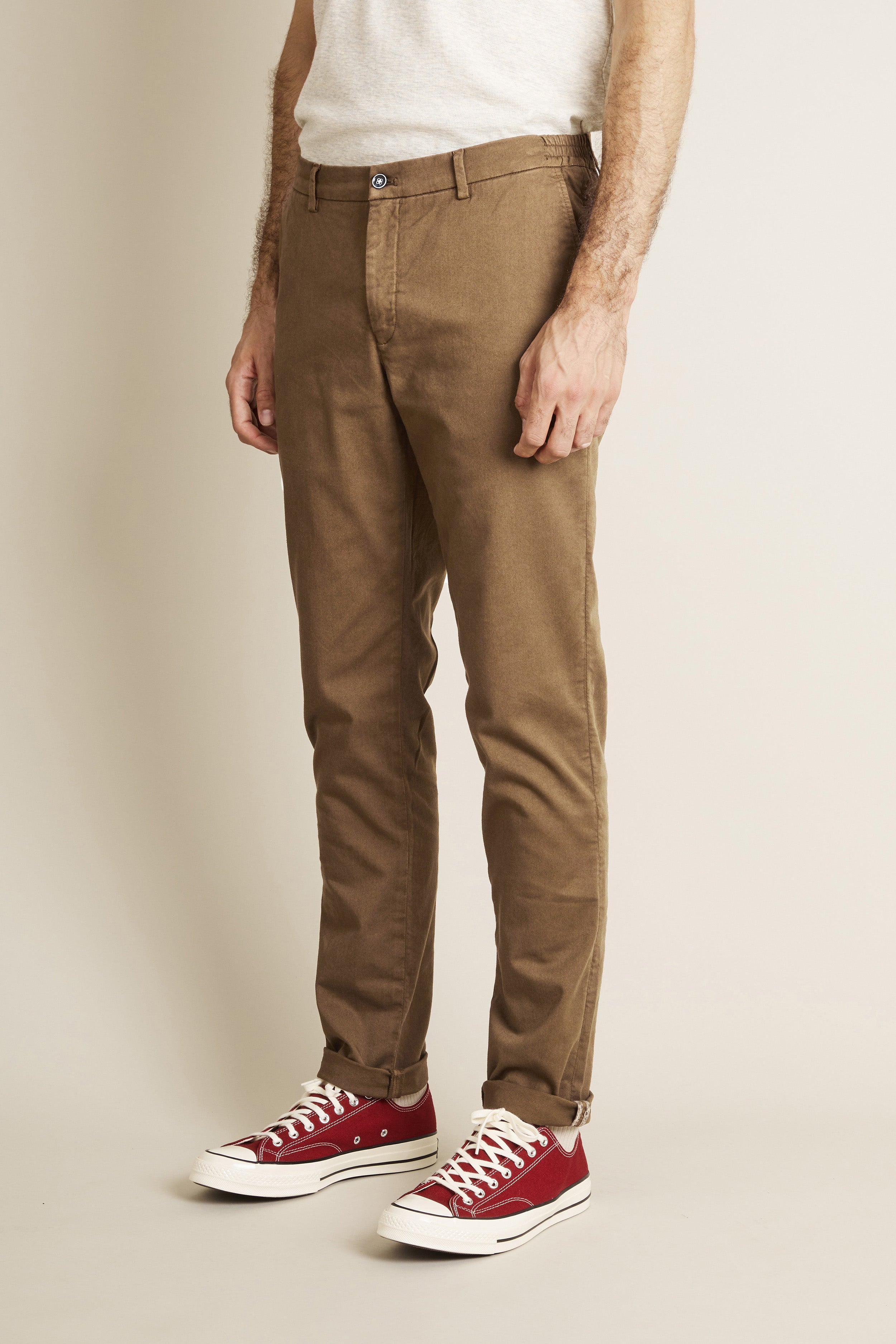 Tobacco easy chinos