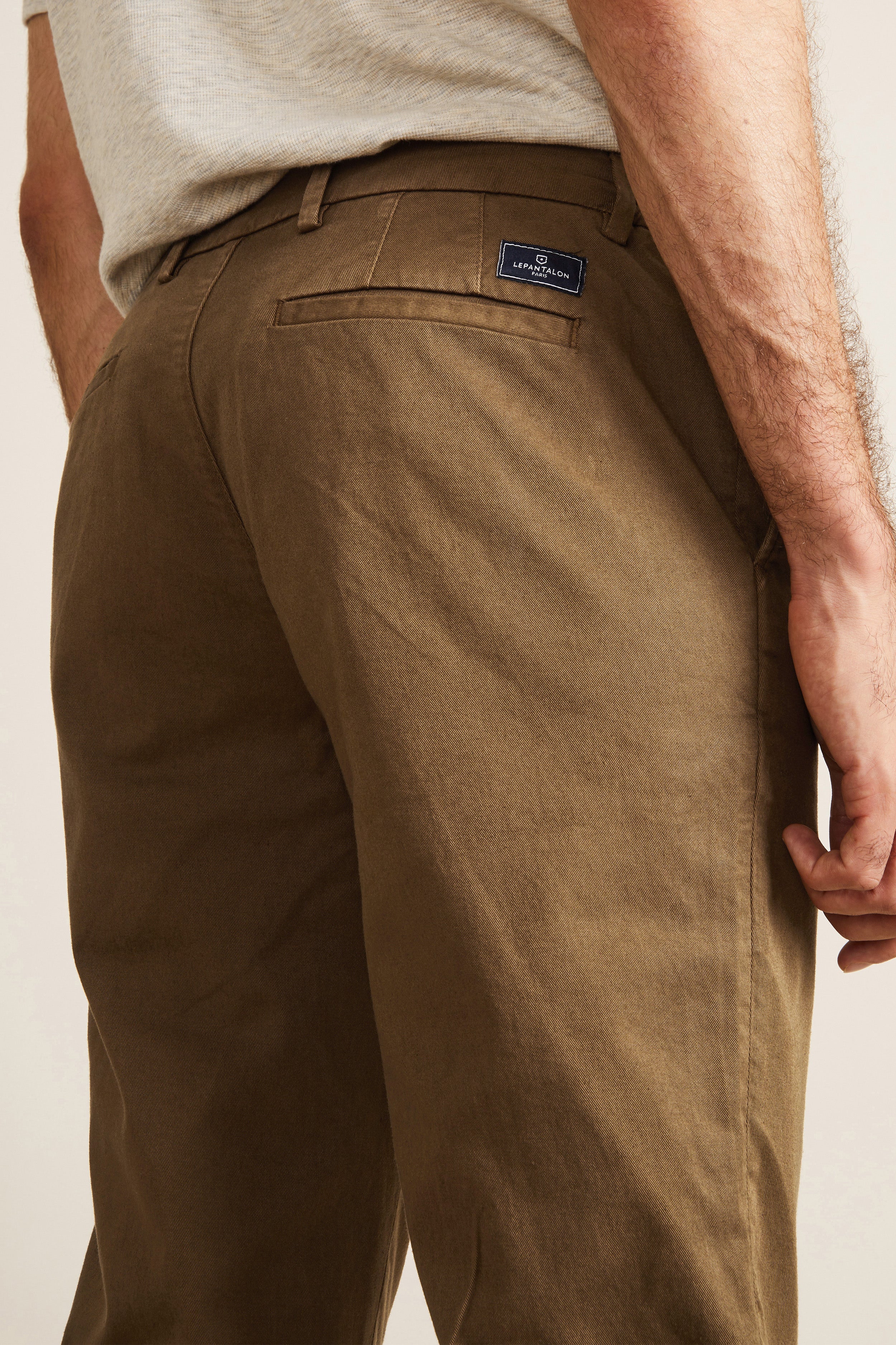 Tobacco easy chinos
