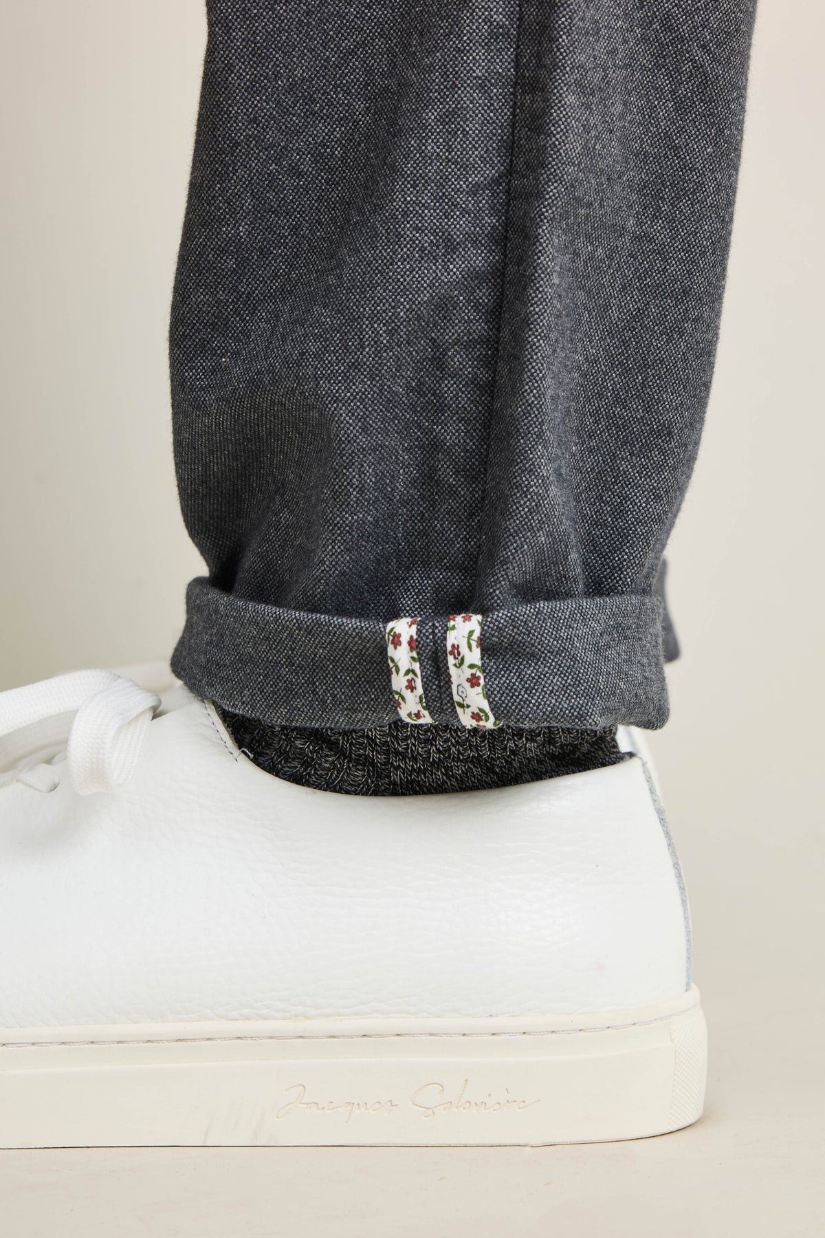 Easy anthracite warm chinos