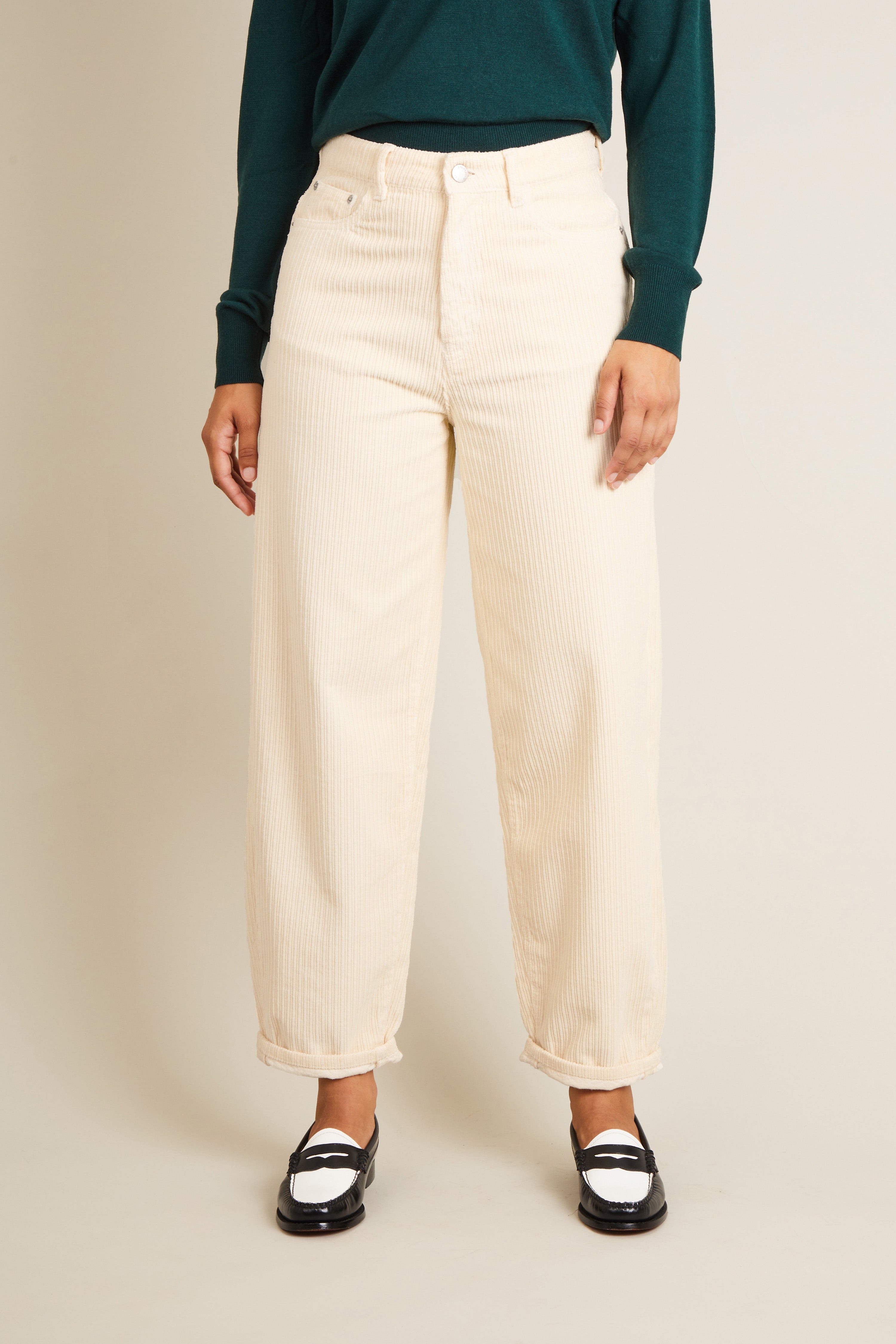 Pantalon Japonais en Velours Côtelé Pantalon Japonais en Velours Côtelé