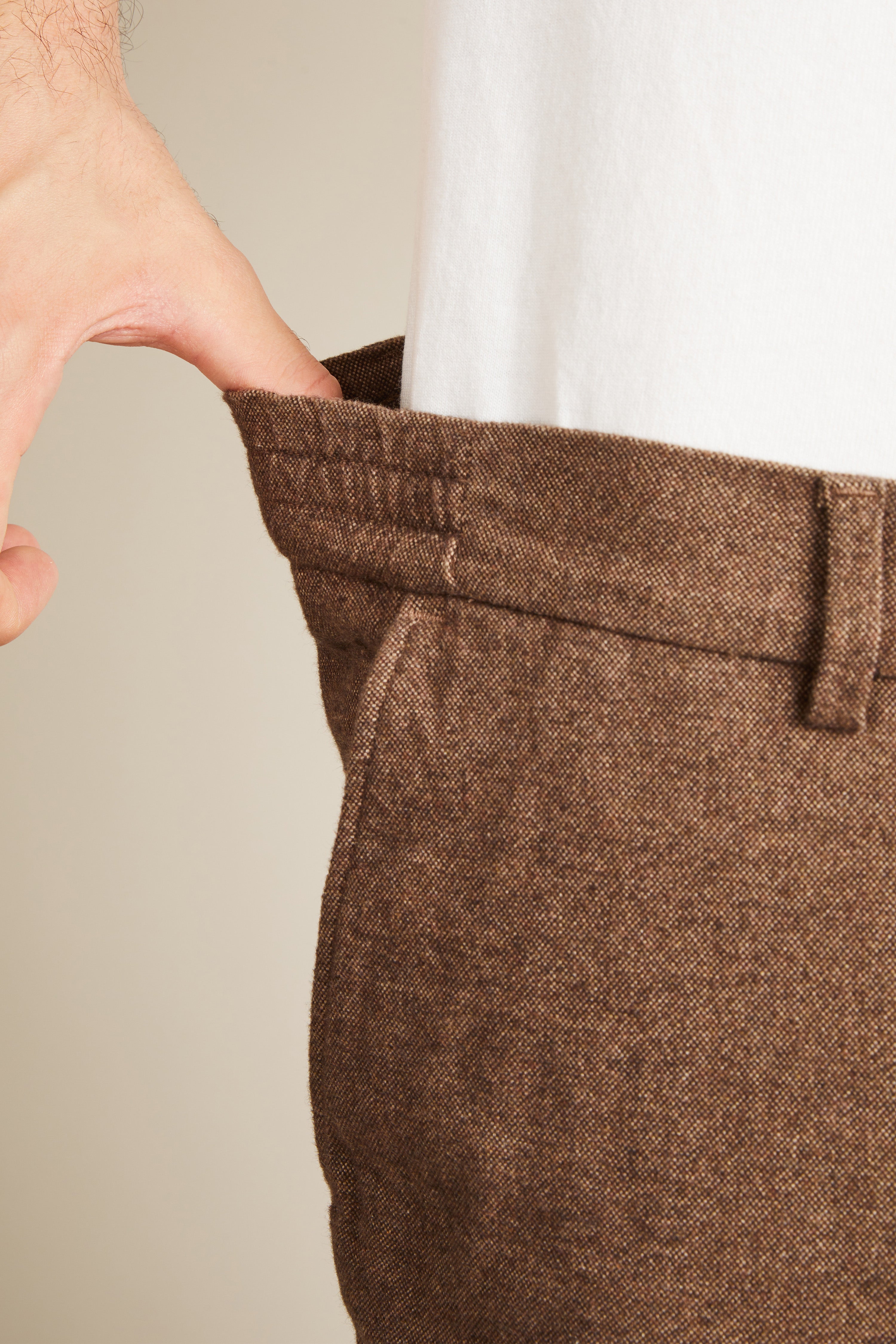 Warm brown chinos