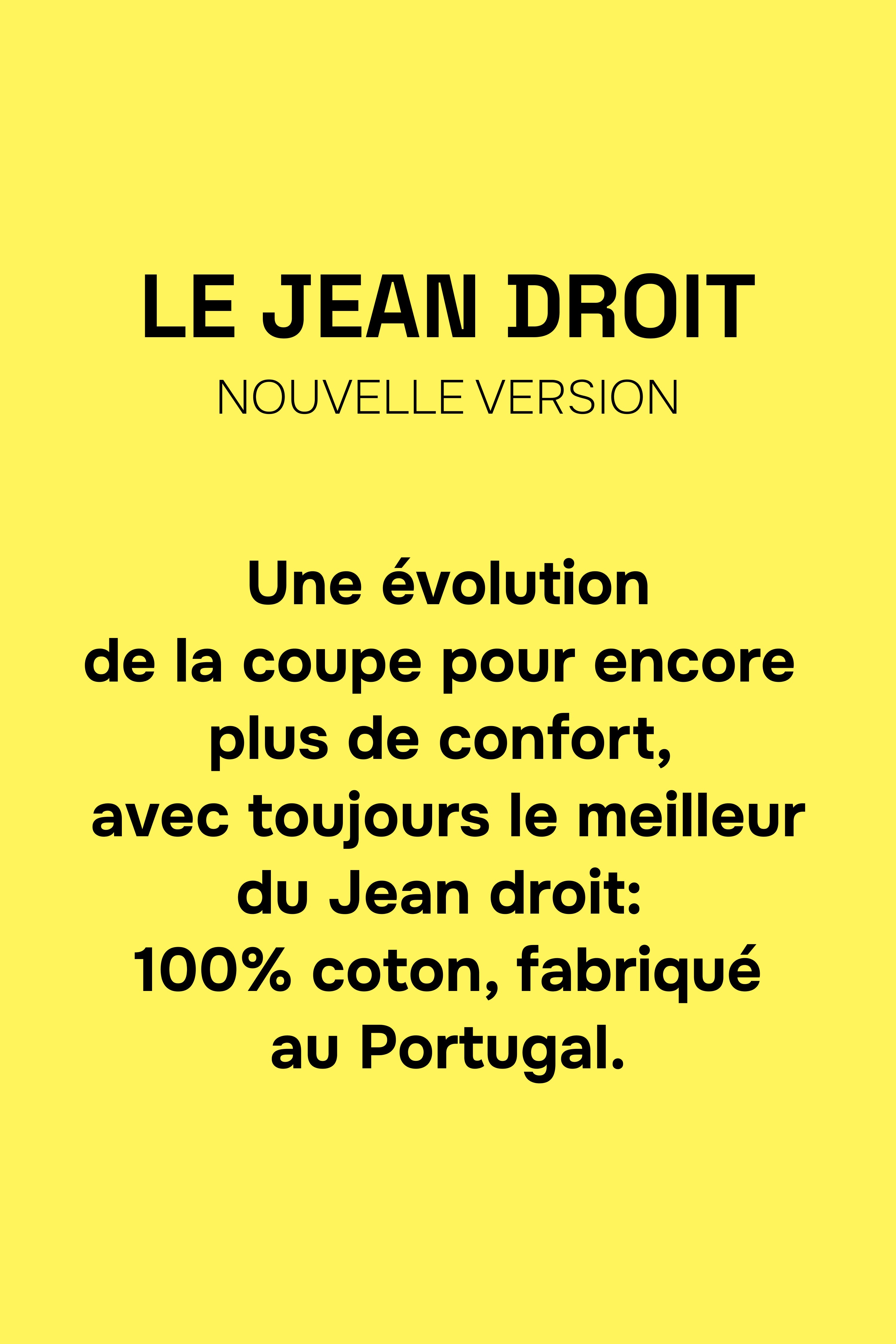 Blue straight jeans v2