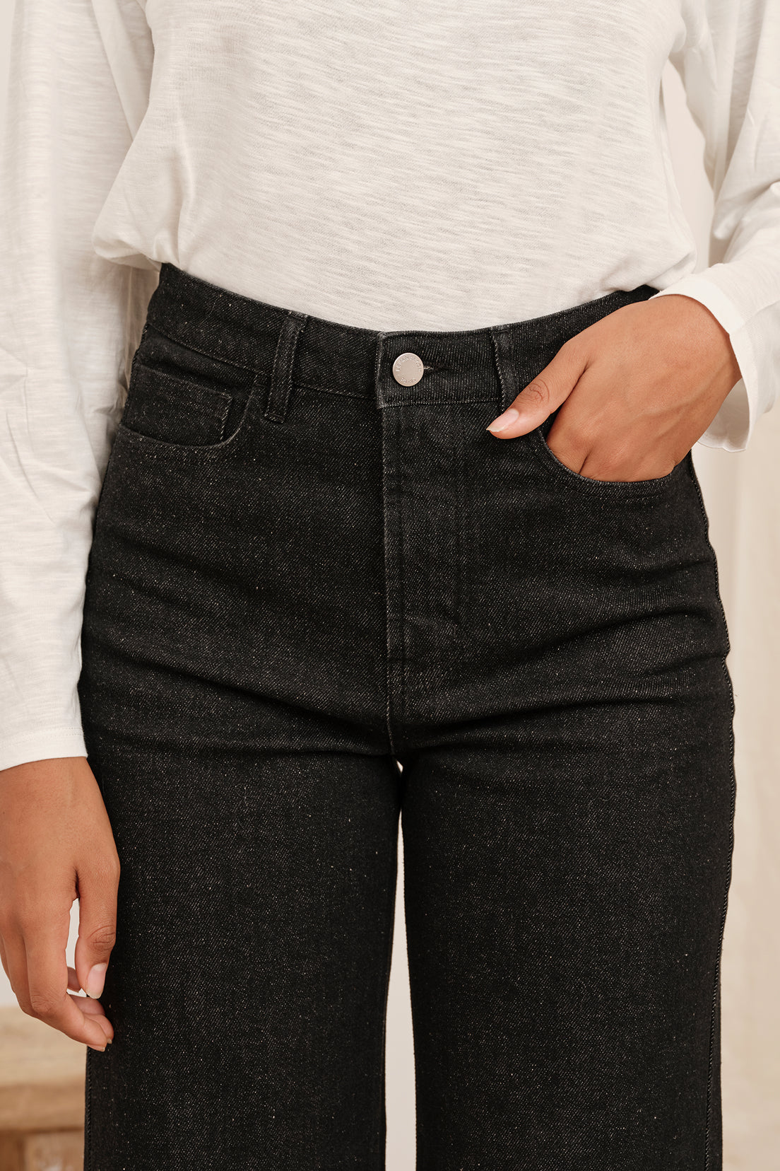 Jean Flare Vintage Noir