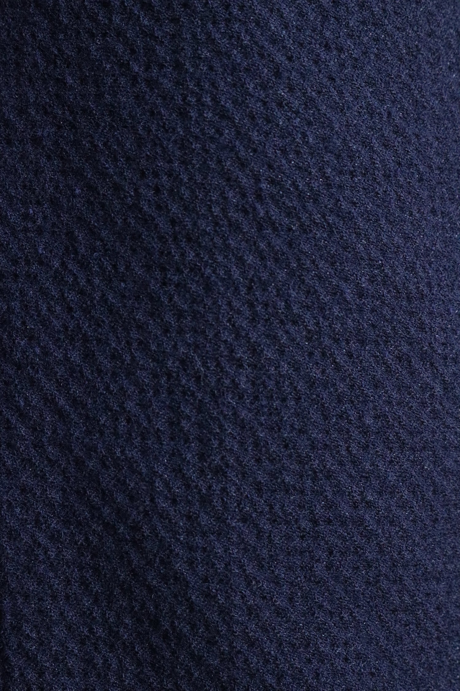 Jogpant seersucker laine bleu marine