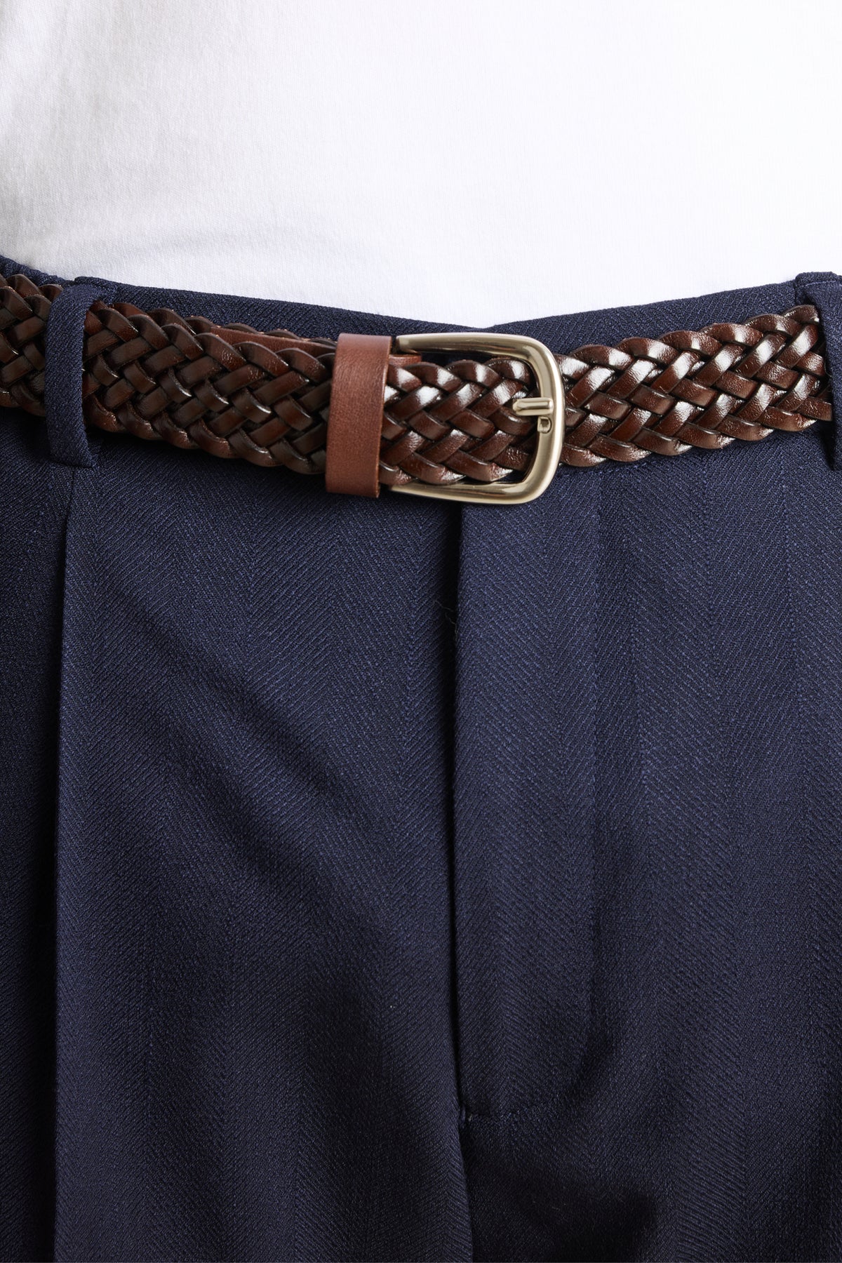 Chevron joggers Navy blue