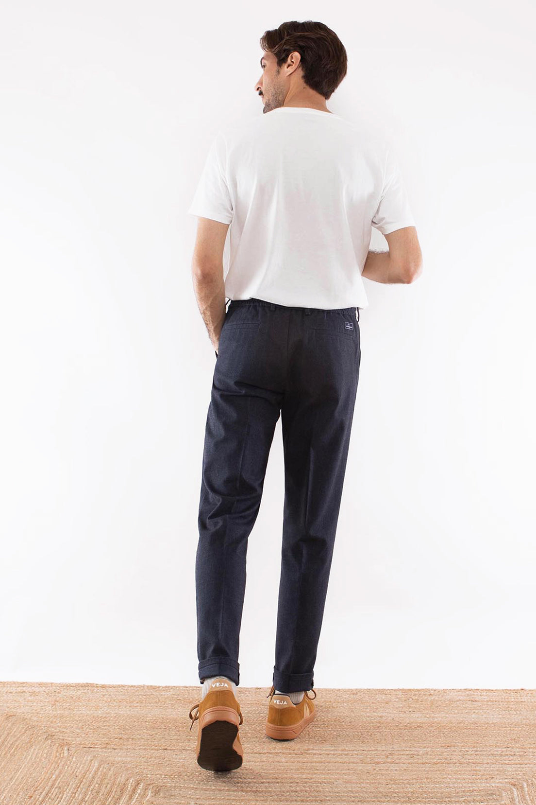 Pantalon Chaud Bleu Marine