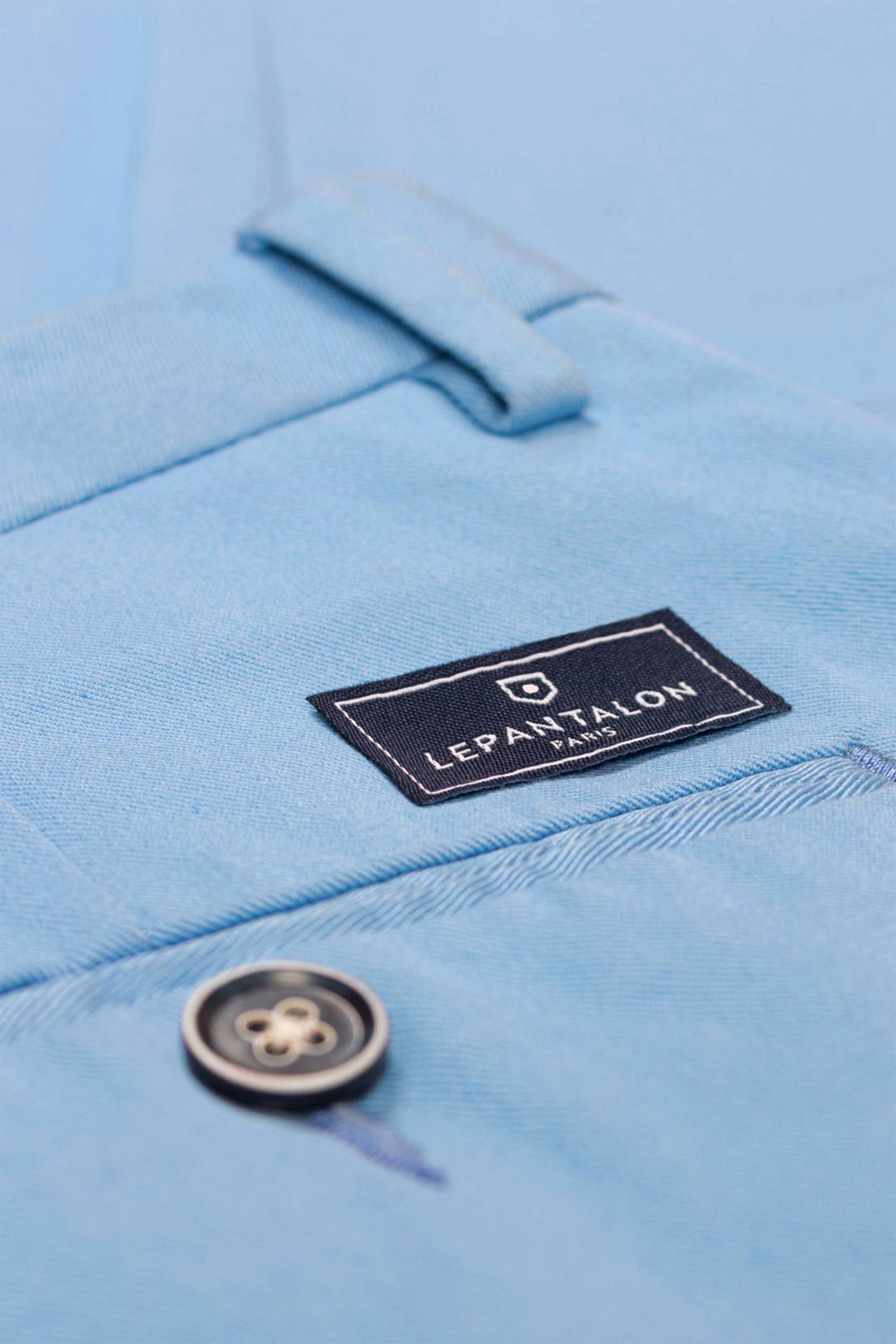 Pastel blue bermuda shorts
