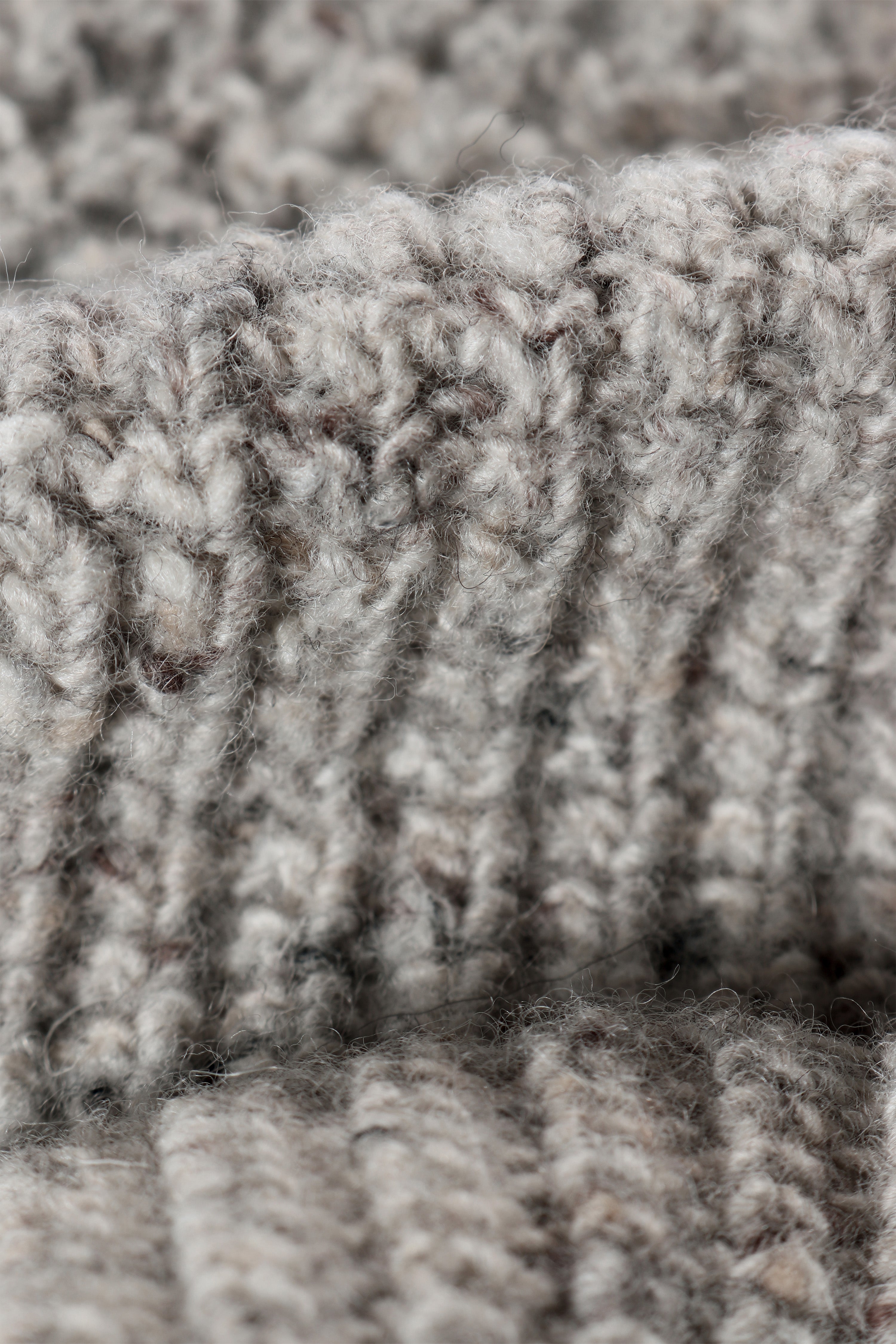 Bonnet en laine gris