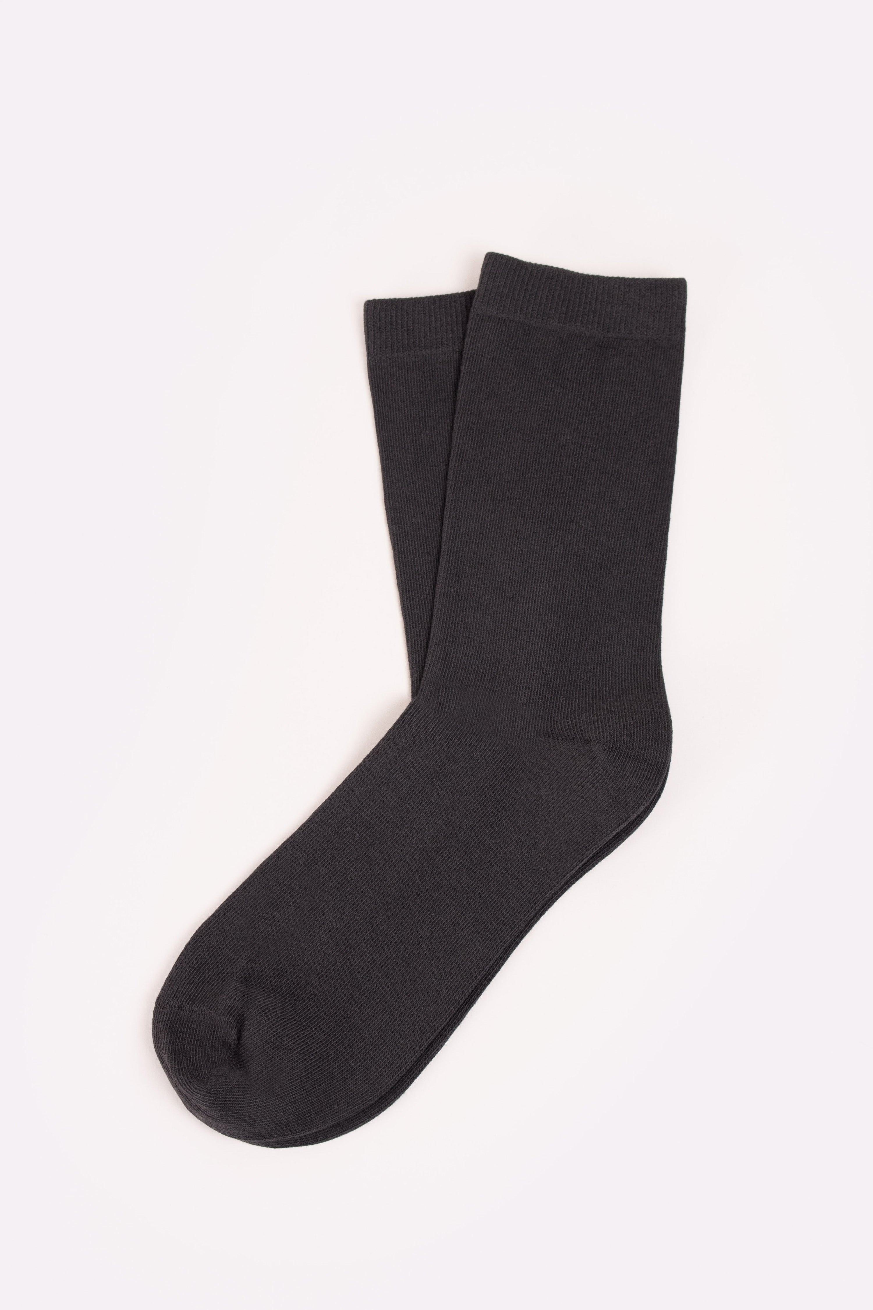 Pack 3 Chaussettes Noir Gris Bleu