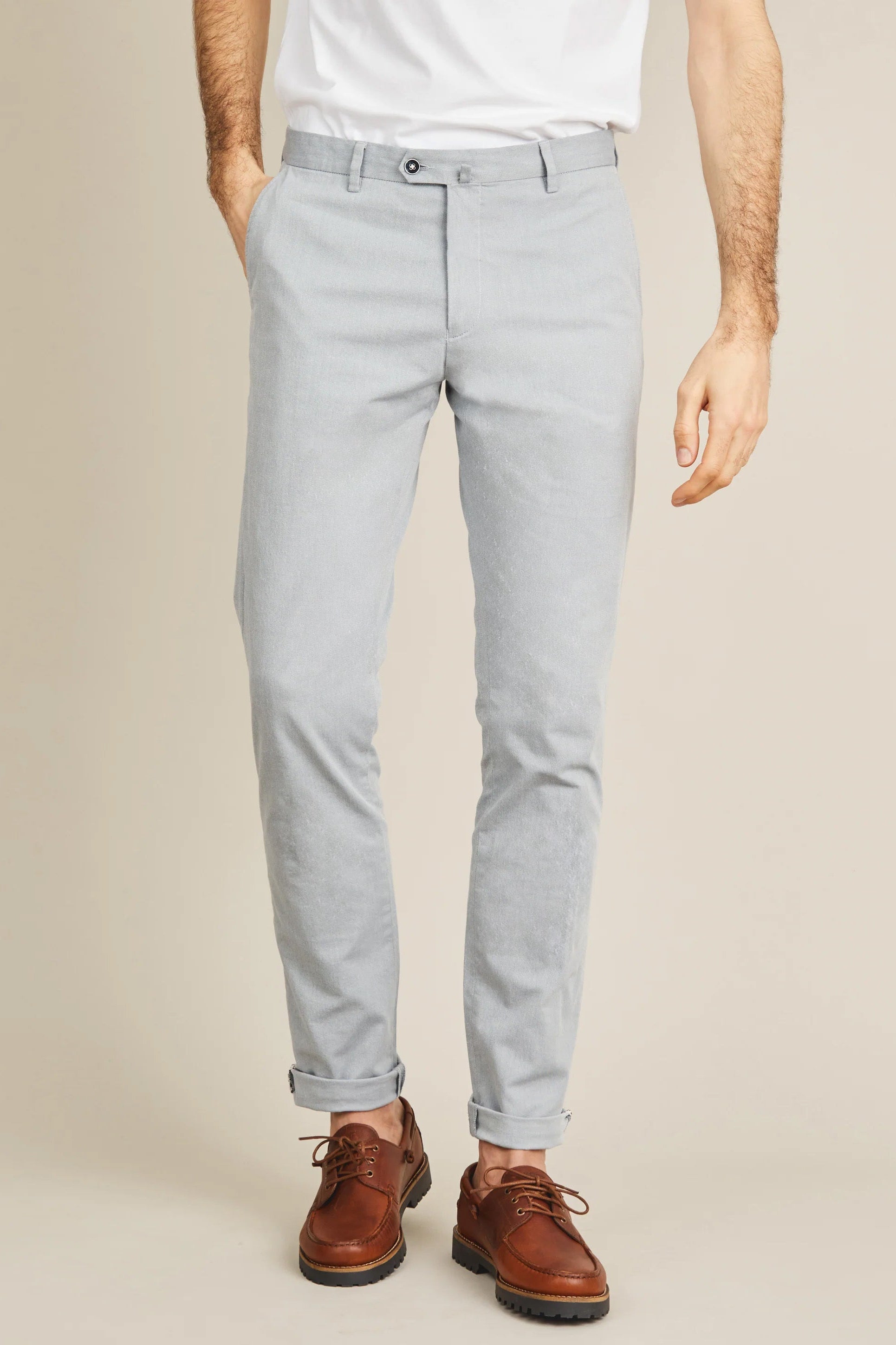 Chino aérien bleu