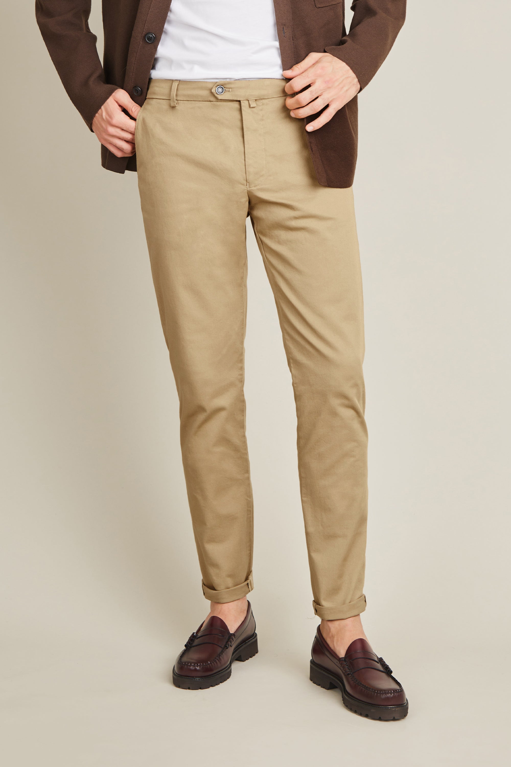 Pantalon Chino Beige Homme LePantalon