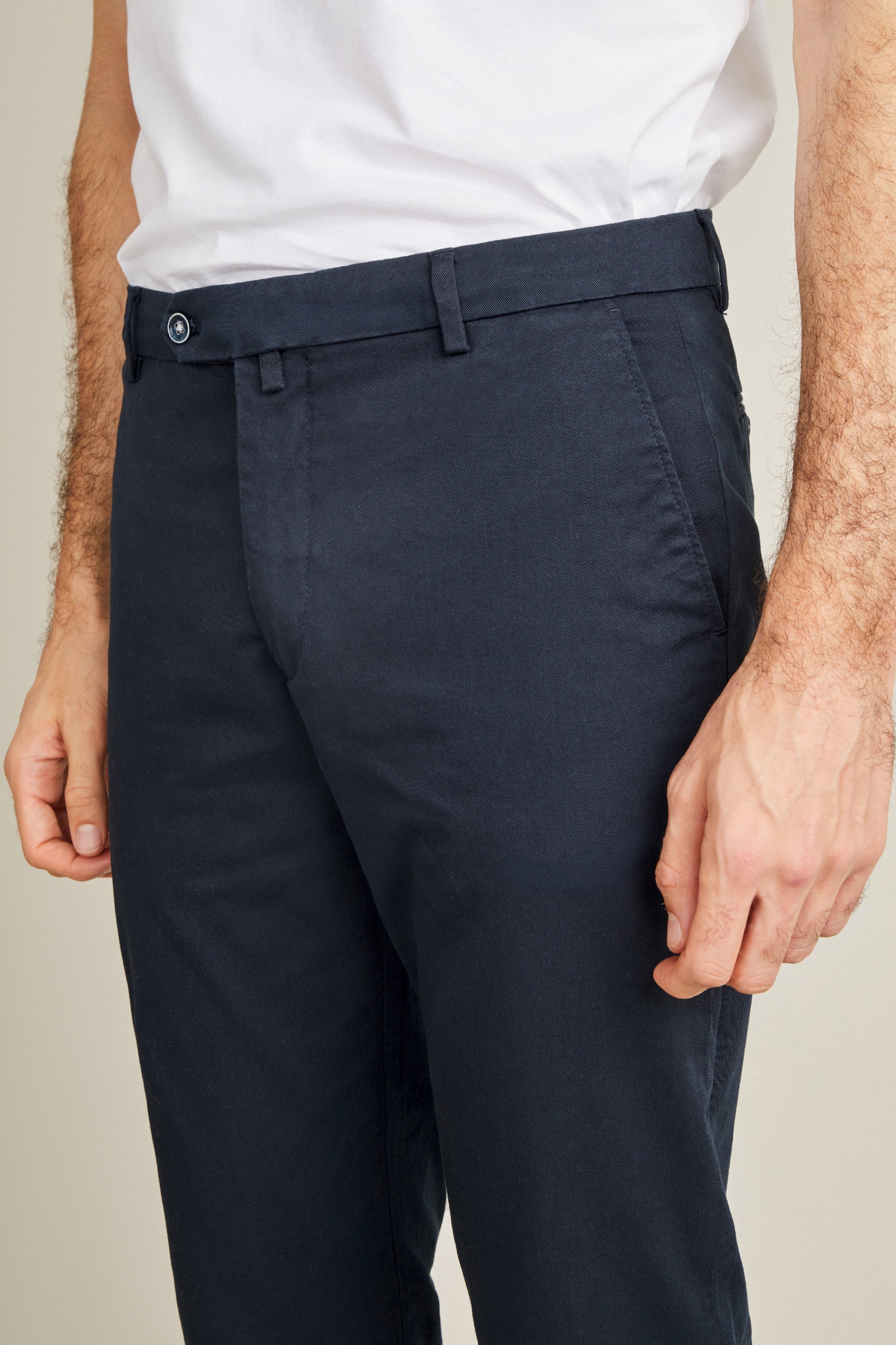 Navy blue chinos
