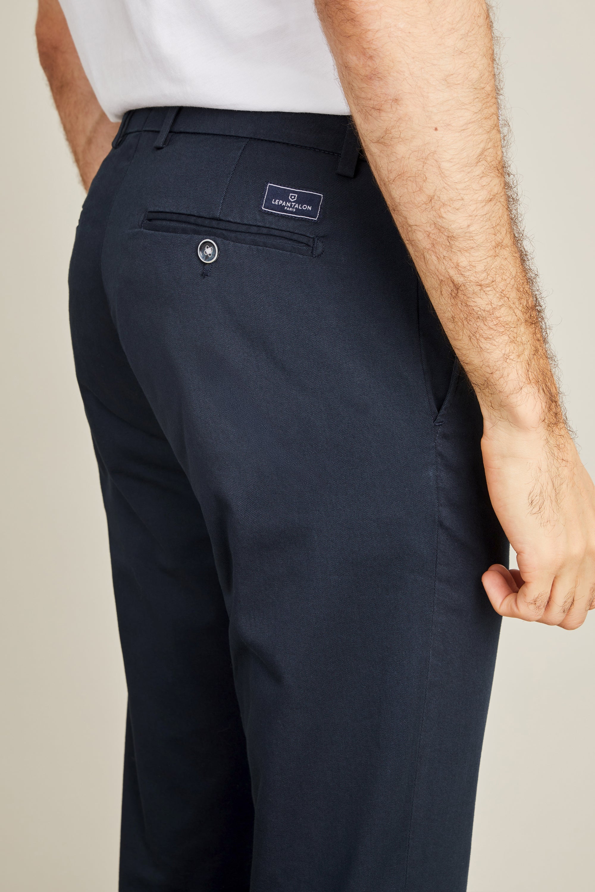 Navy blue chinos