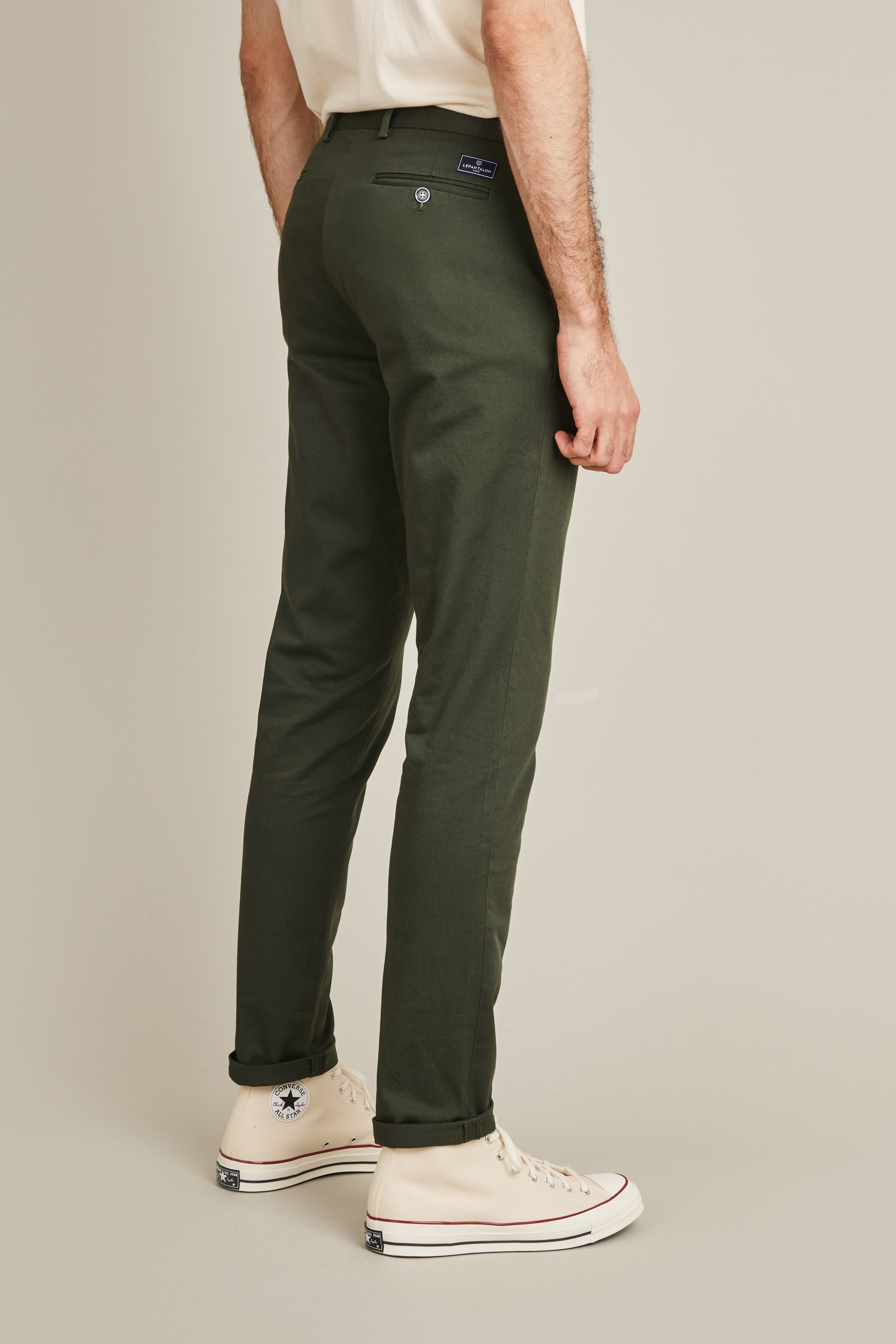 Chino vert sapin