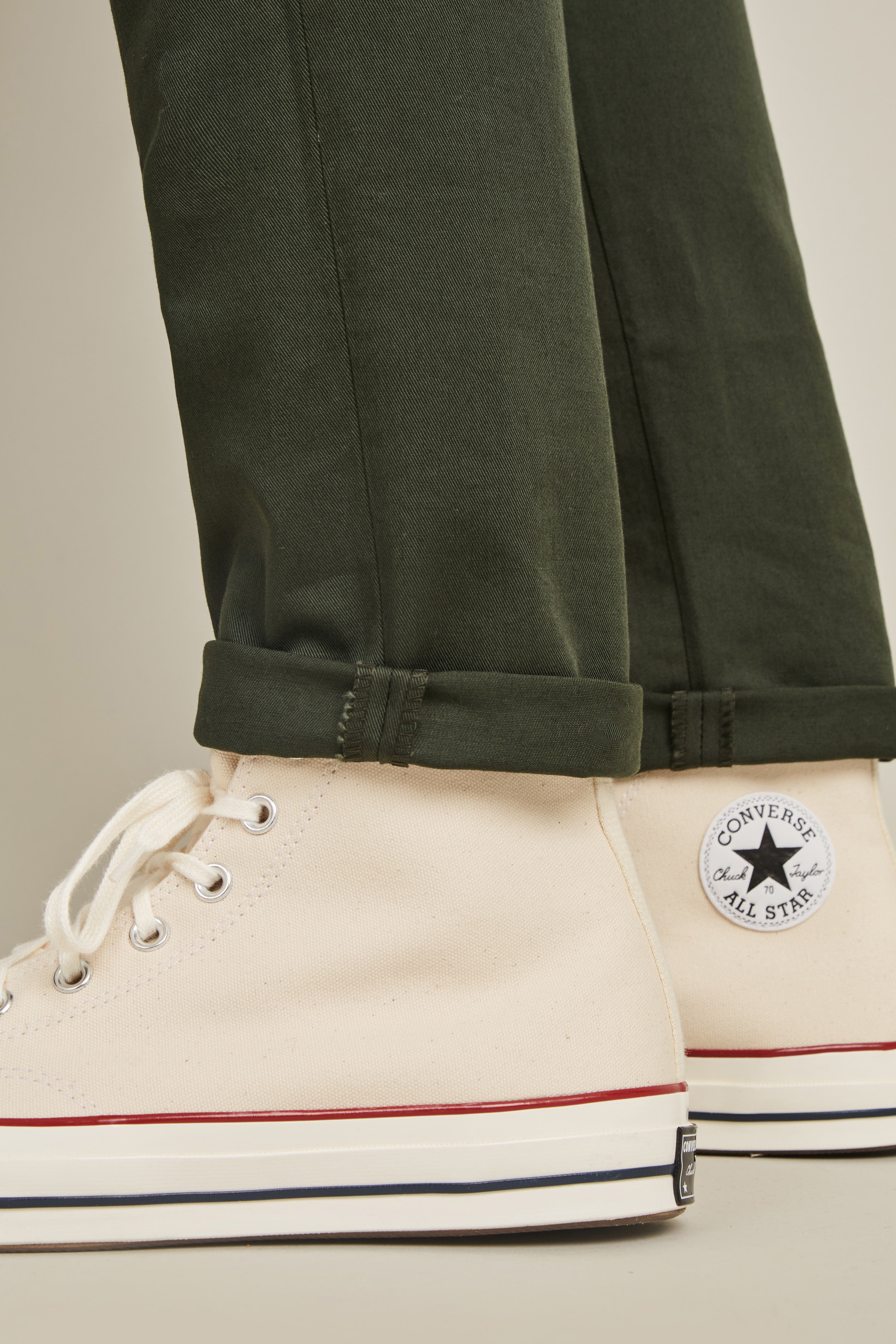 Chino vert sapin