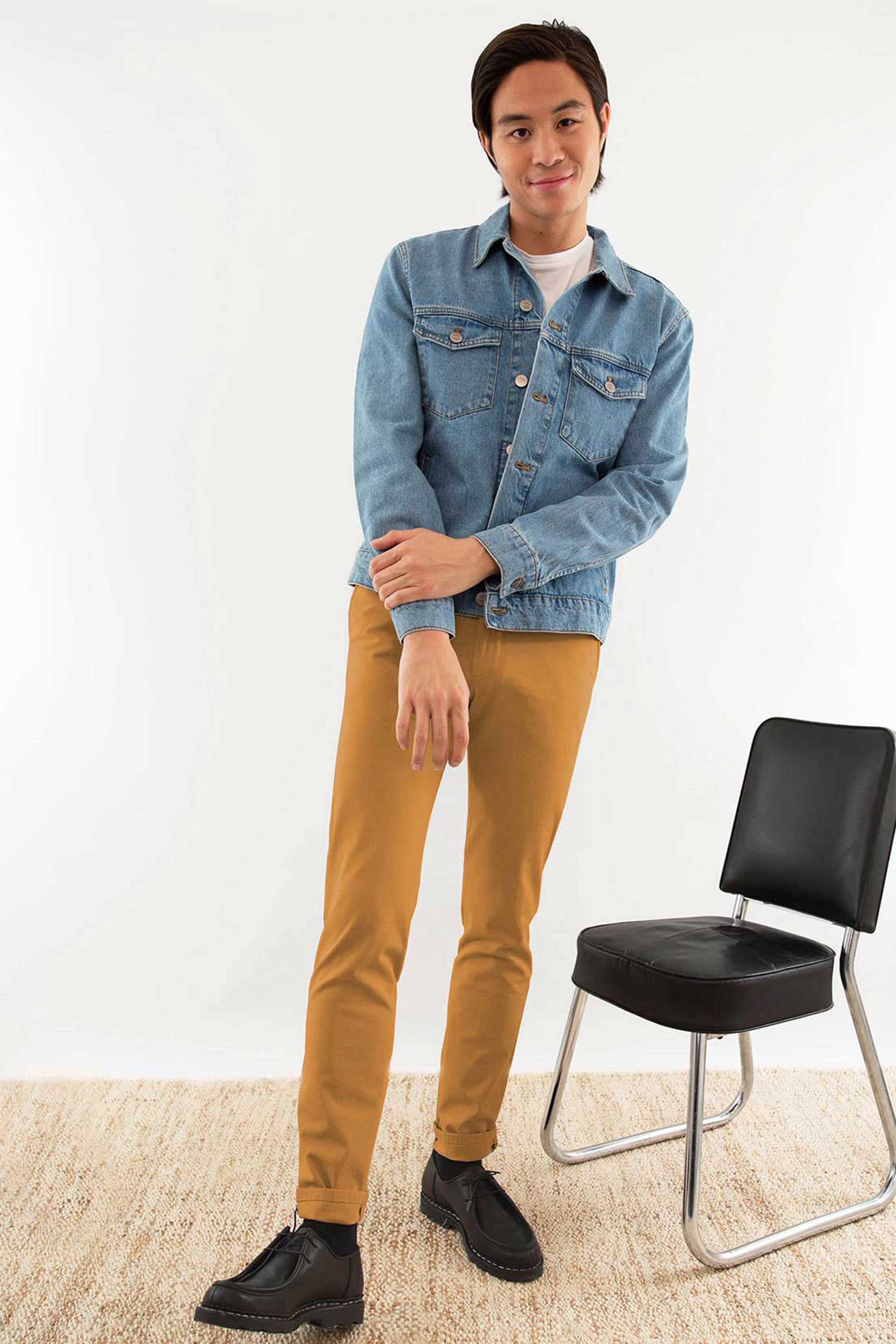 Chino aérien cognac