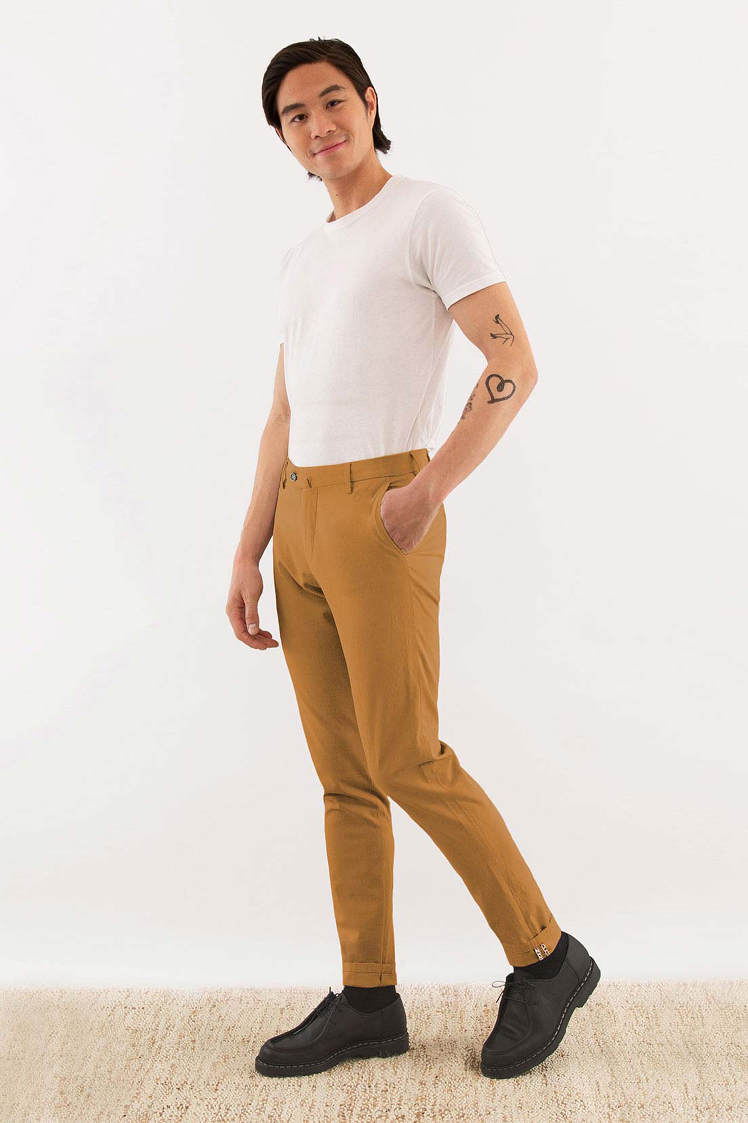 Chino aérien cognac