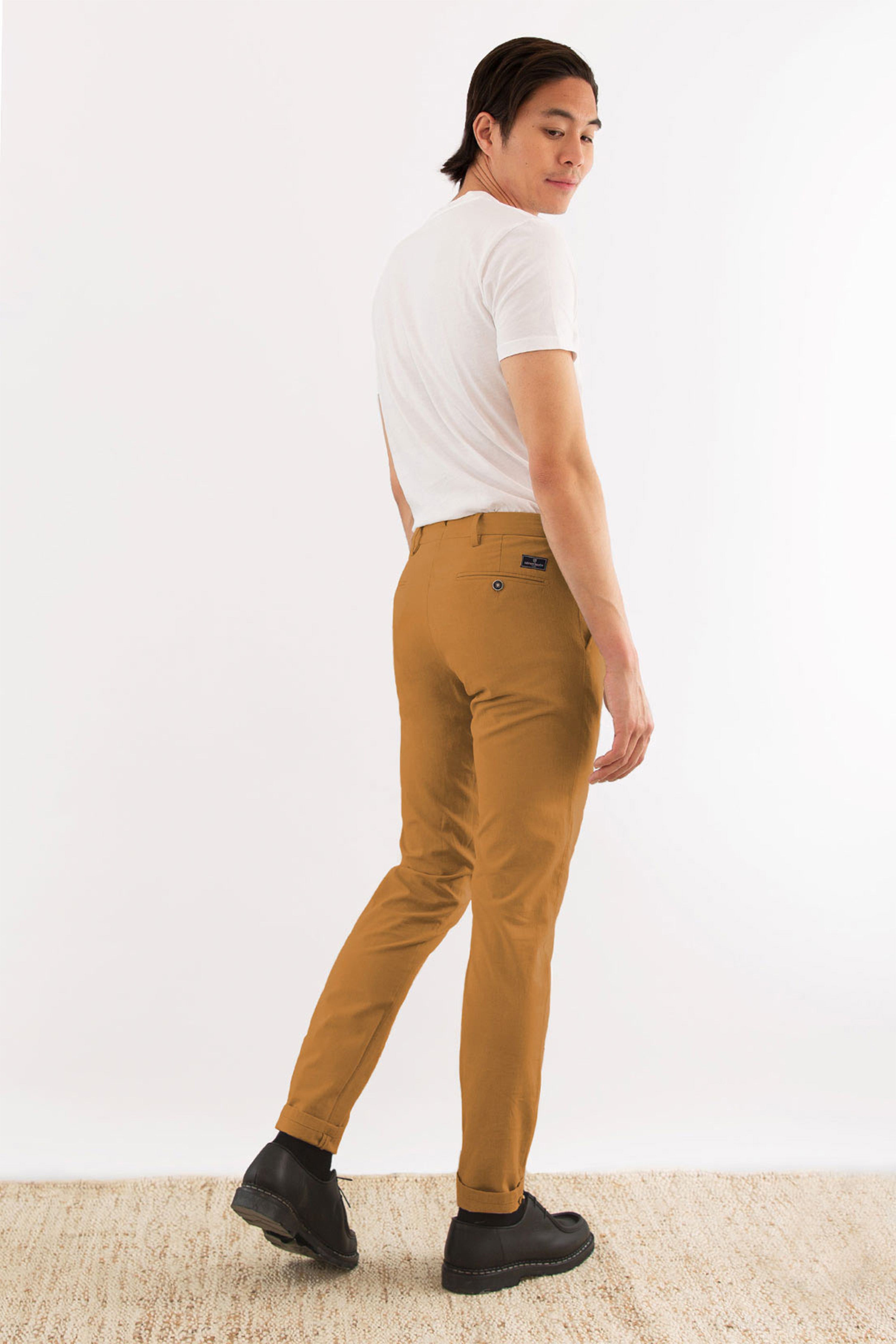 Chino aérien cognac