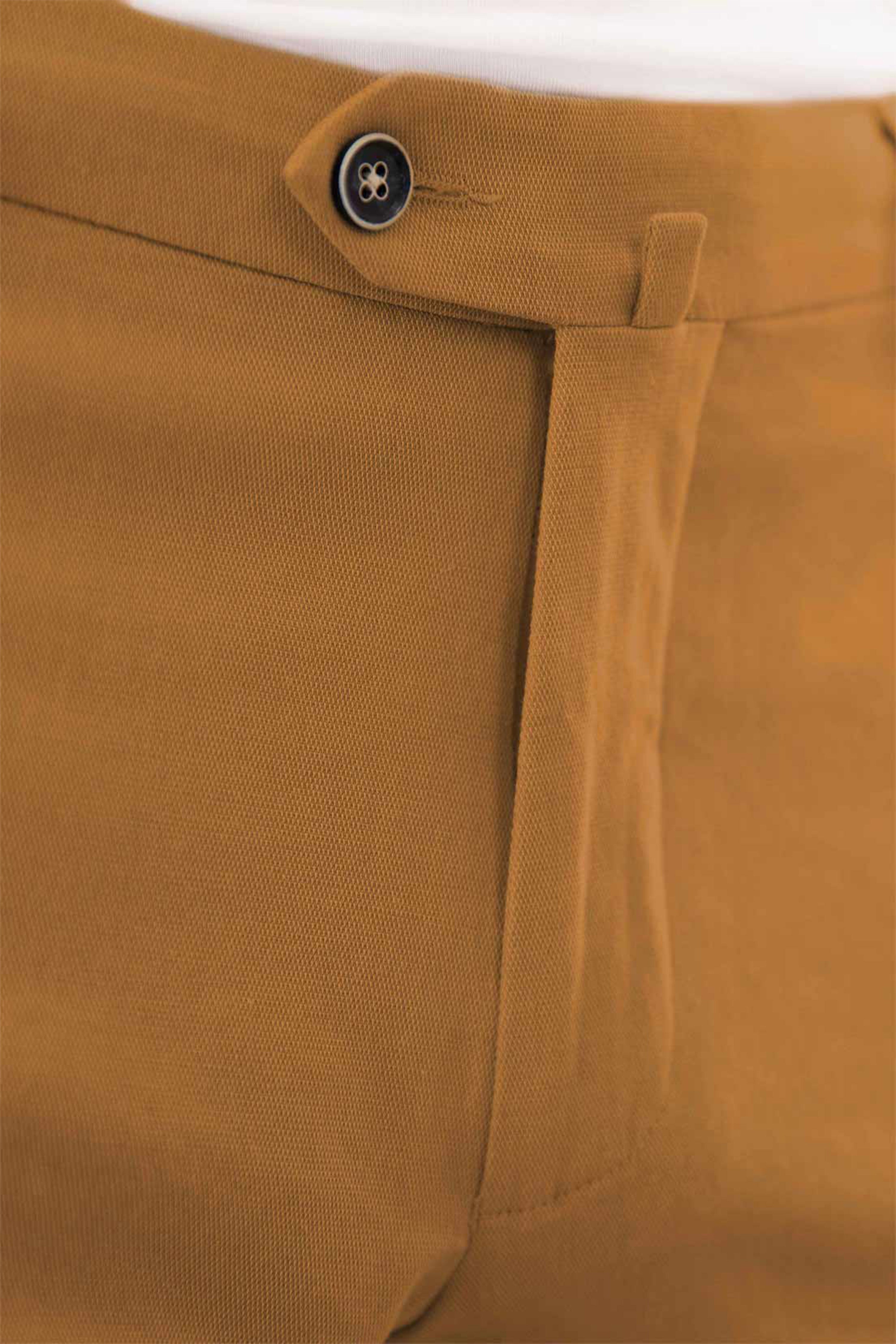 Cognac airy chinos