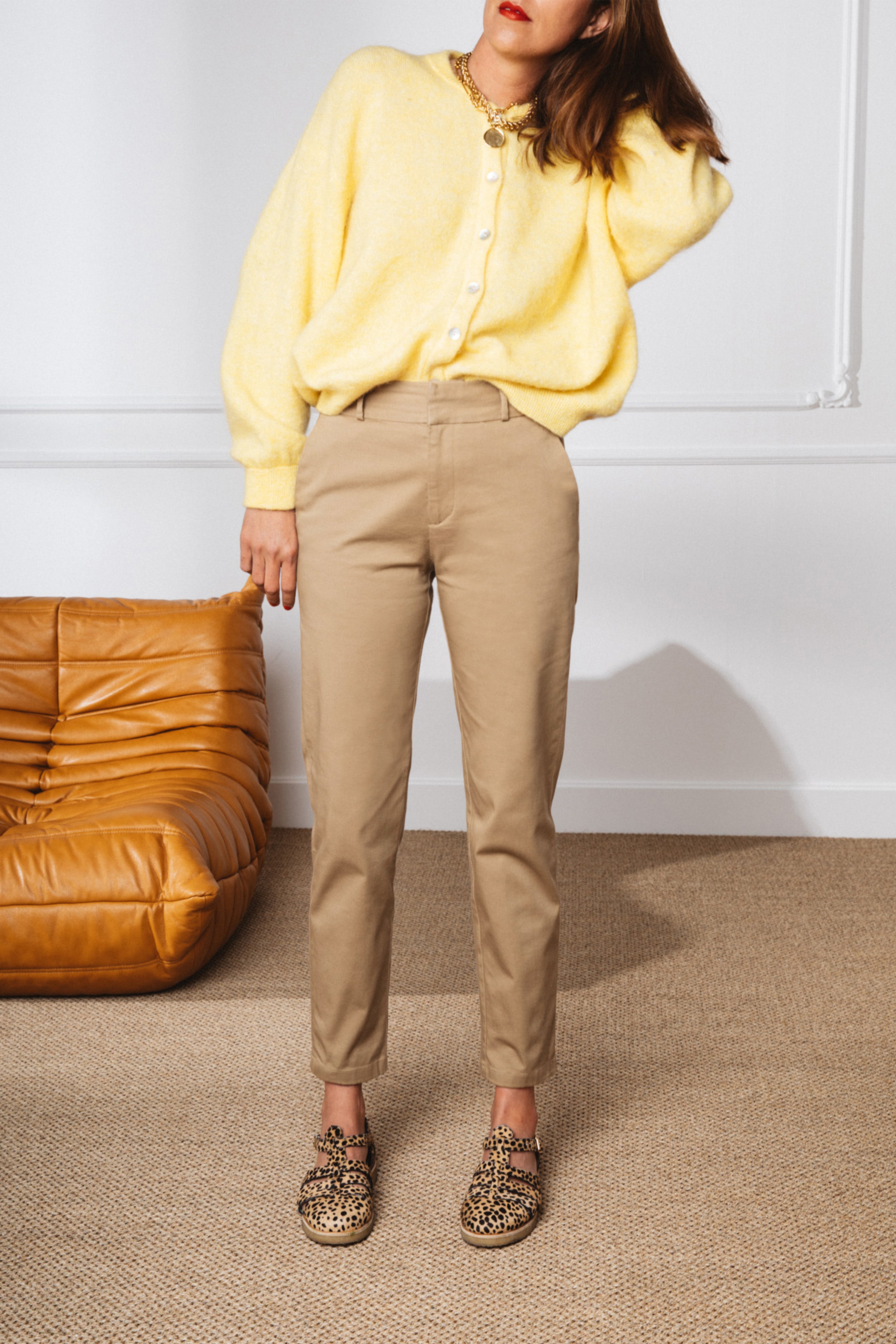 Beige chinos