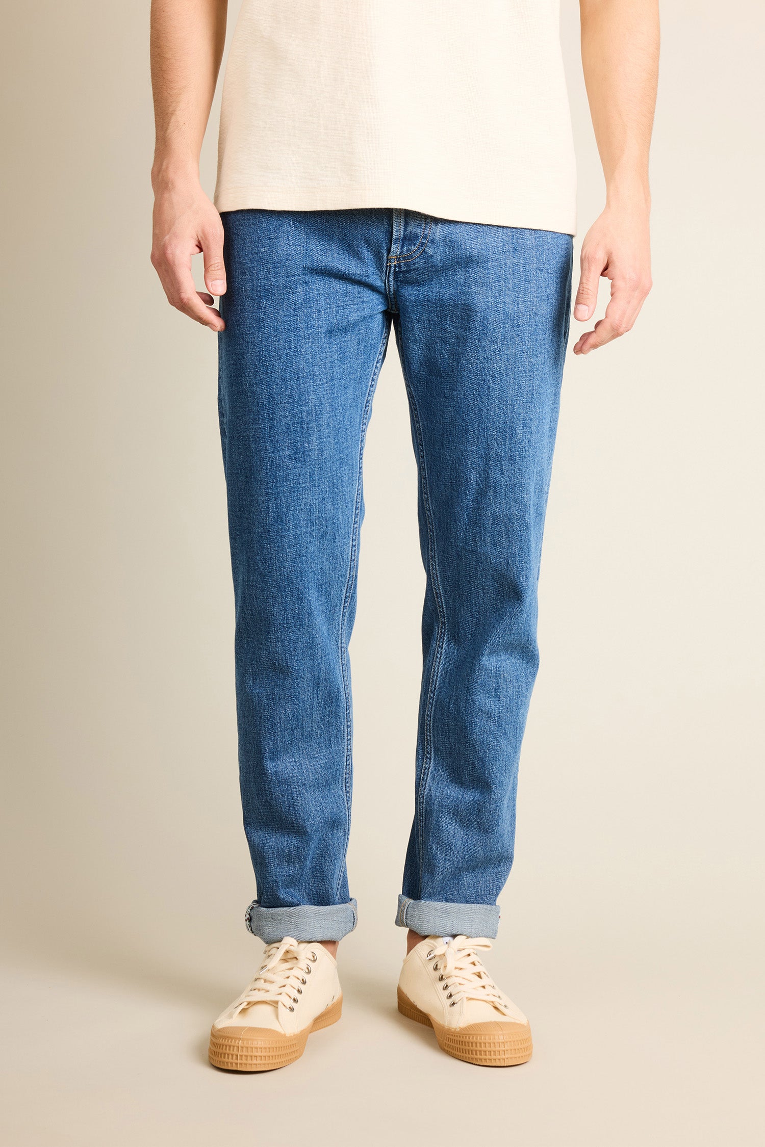 Jean classique bleu vintage