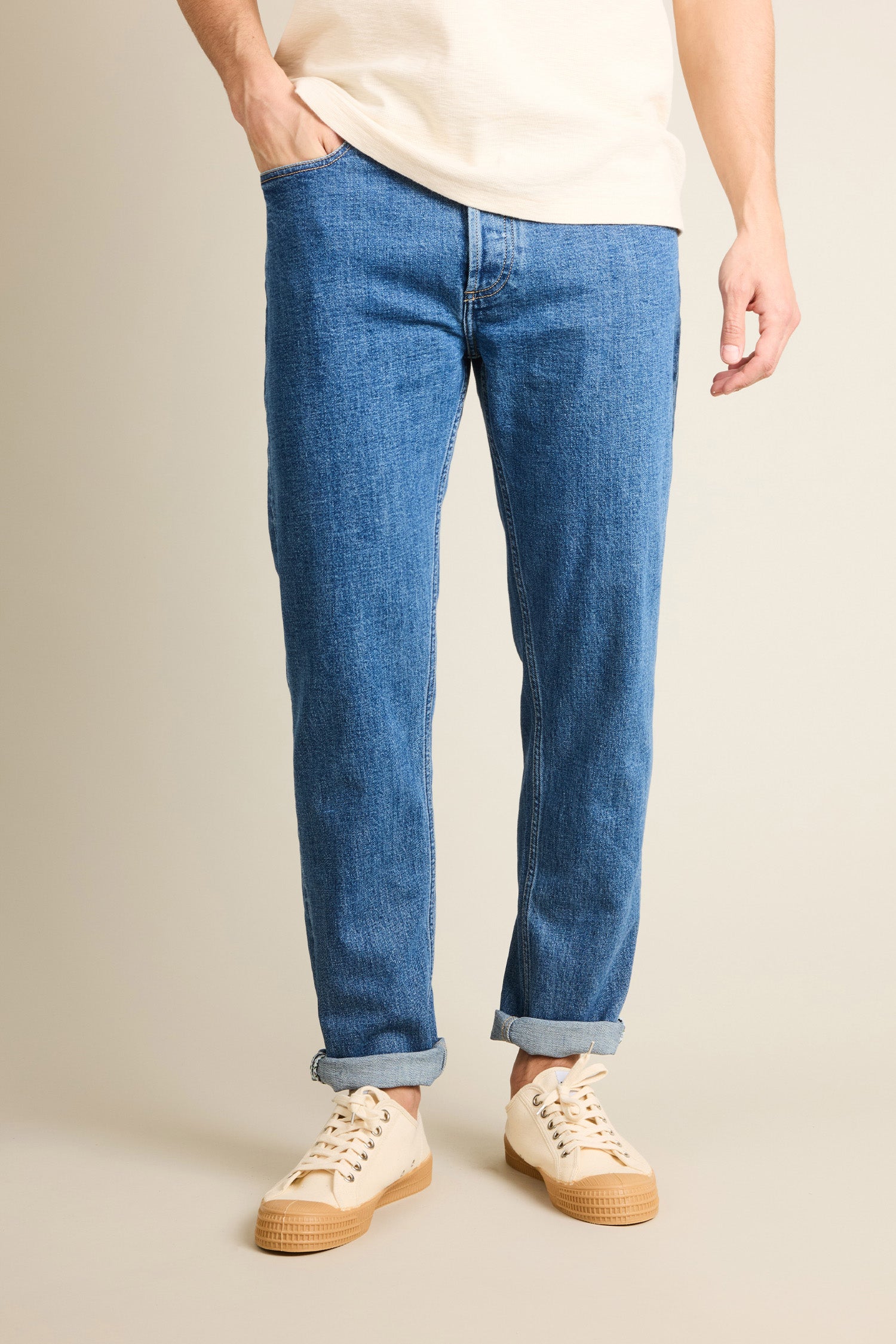 Jean classique bleu vintage