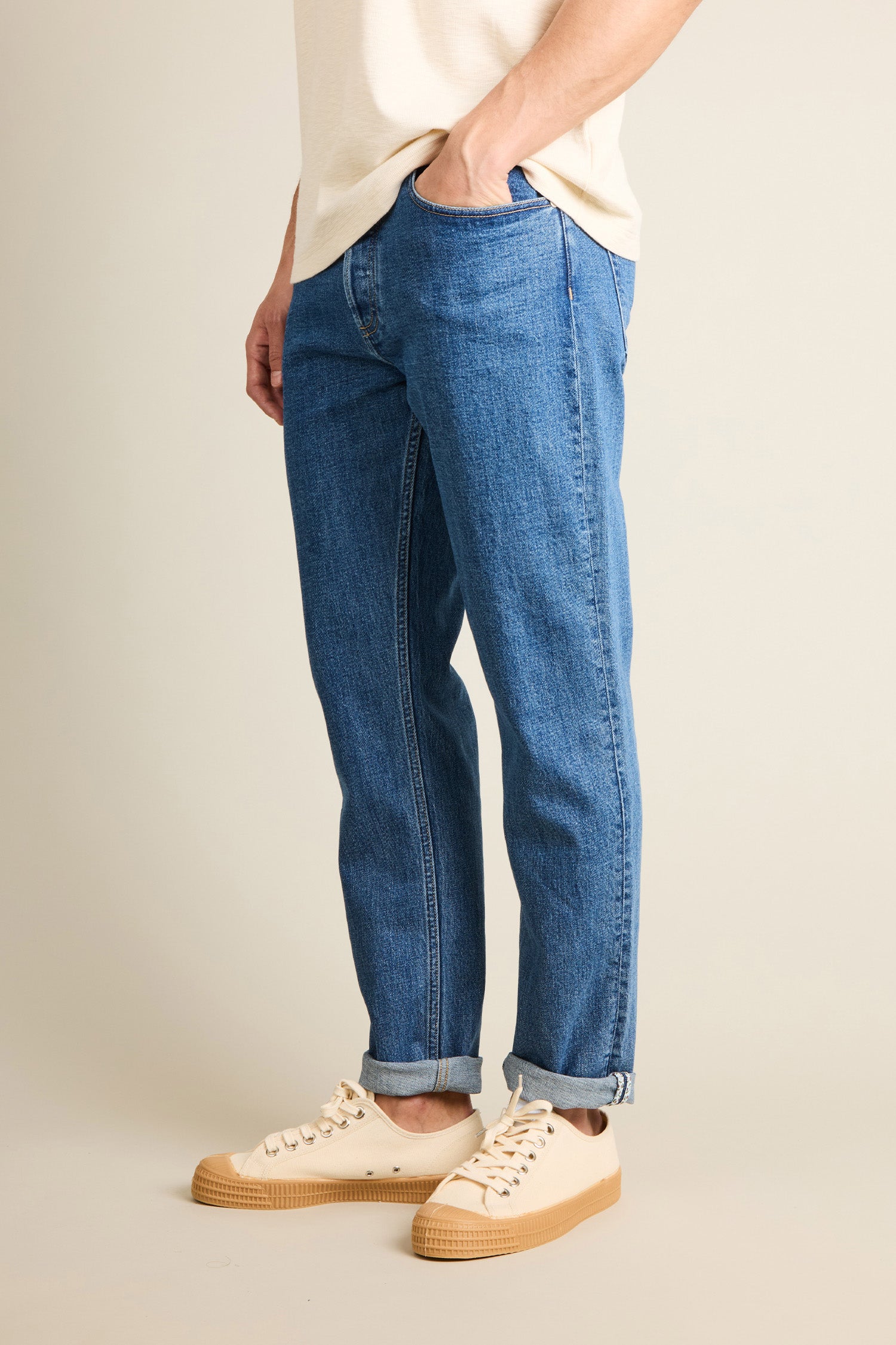 Jean classique bleu vintage