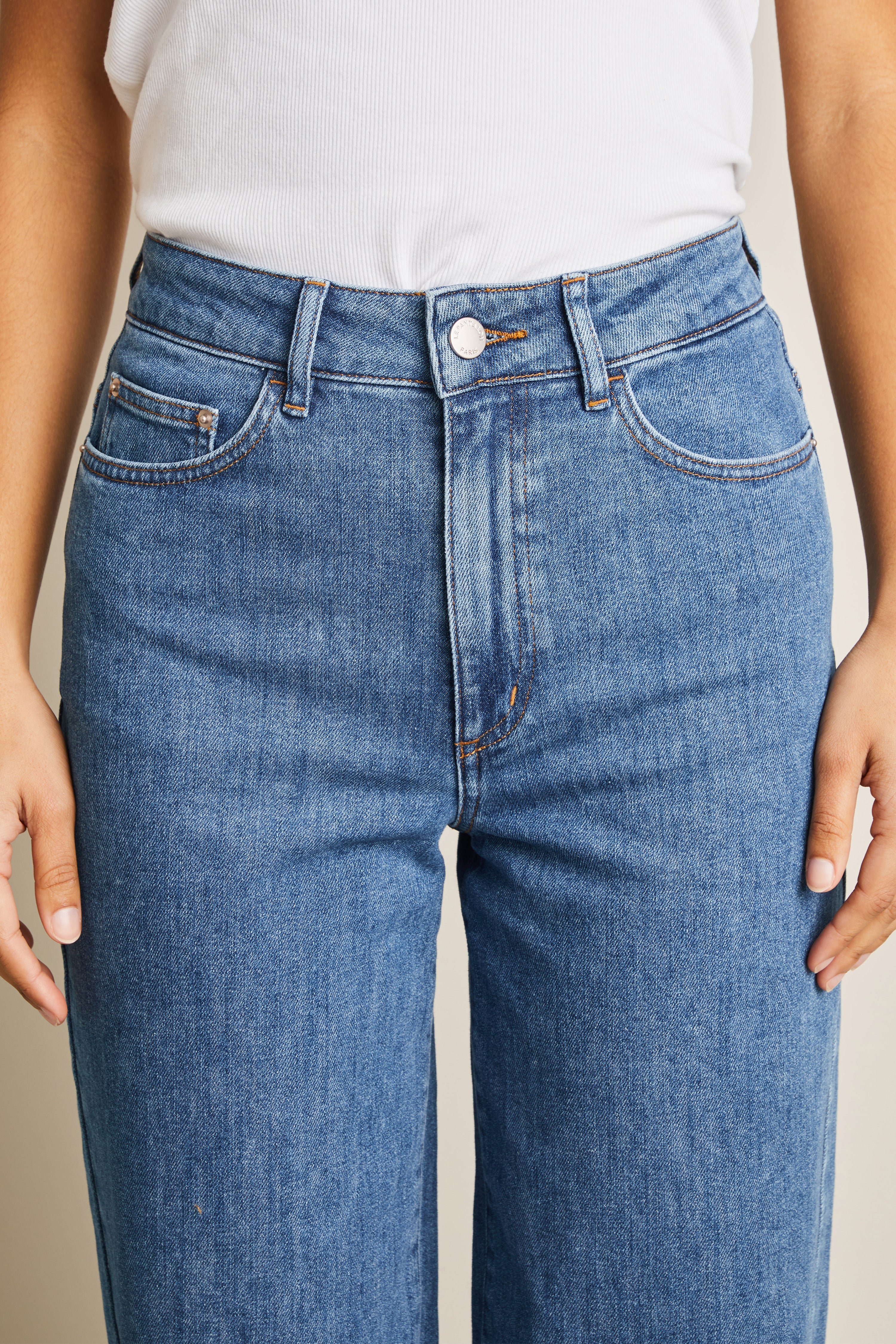 Jean balloon middle blue