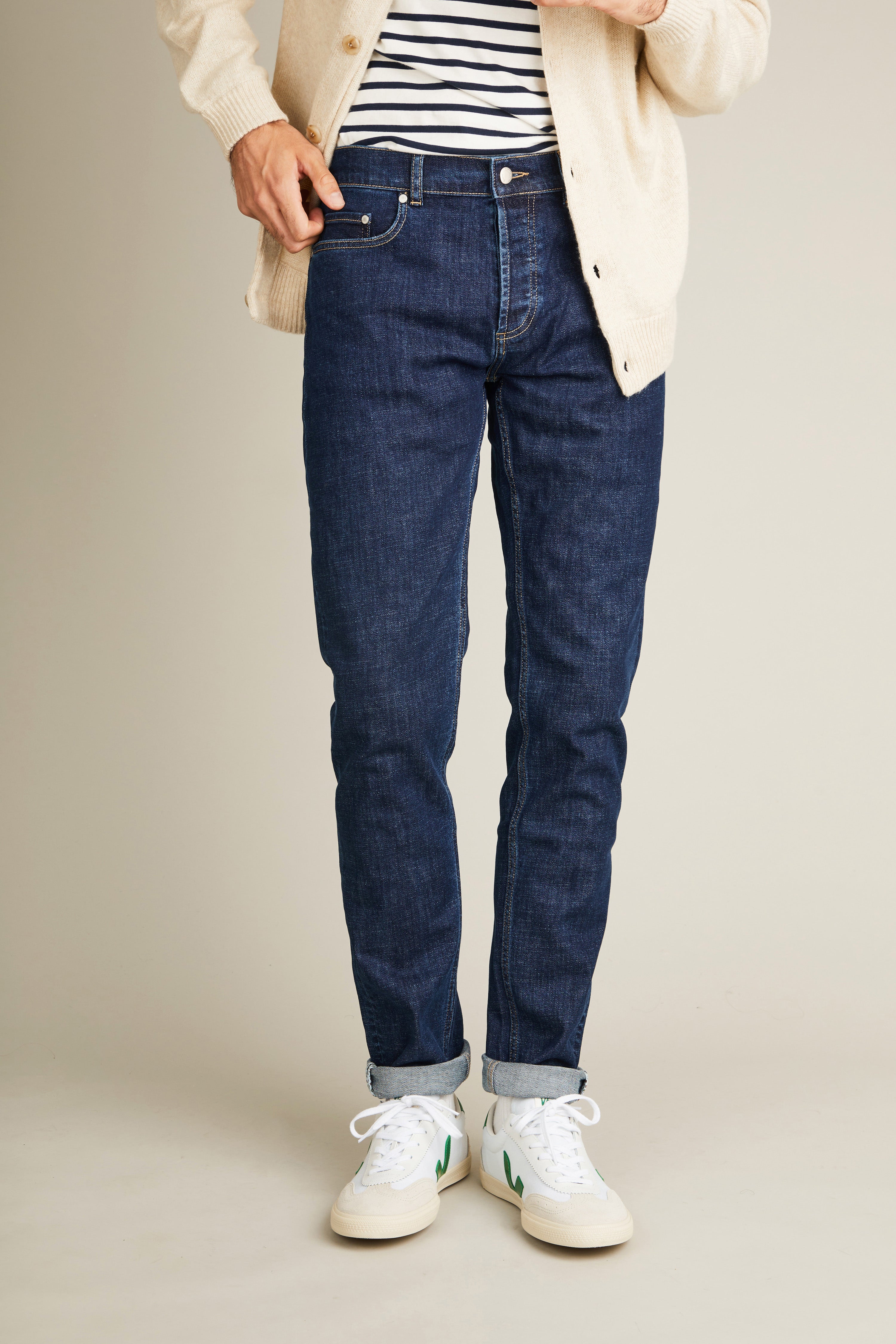 Jean classique Bleu stone Homme LePantalon - Main Image