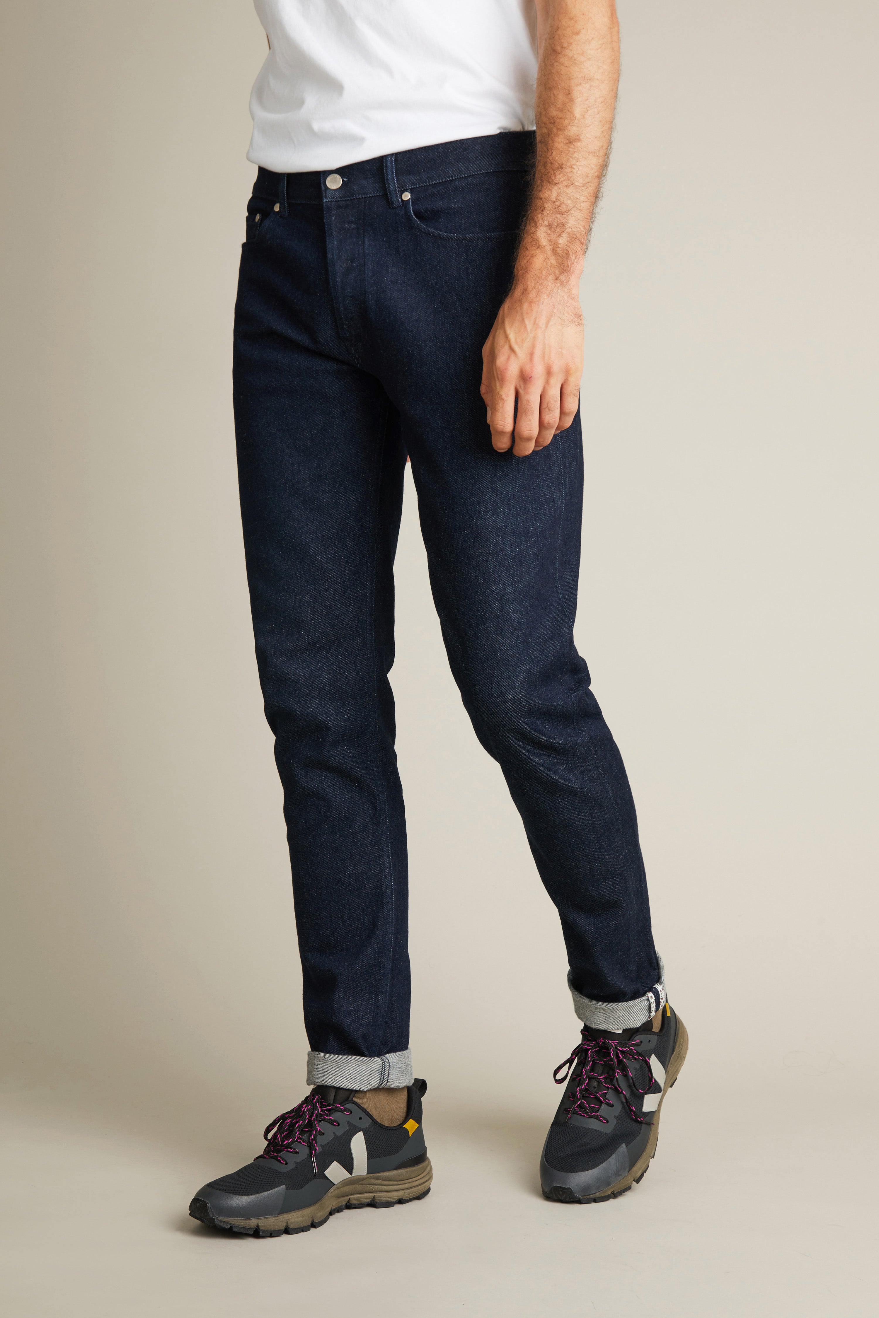 Jean classique bleu brut