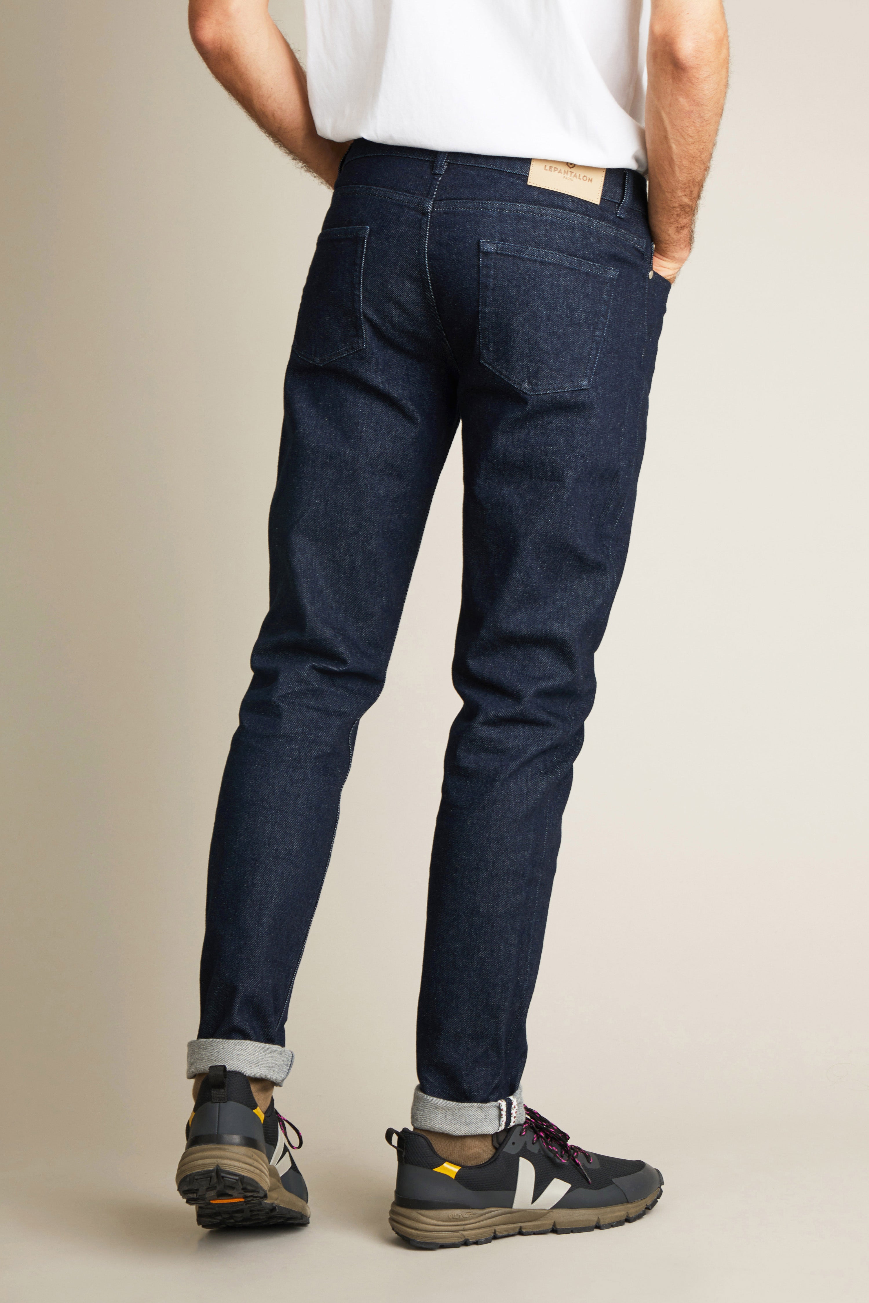 Jean classique bleu brut