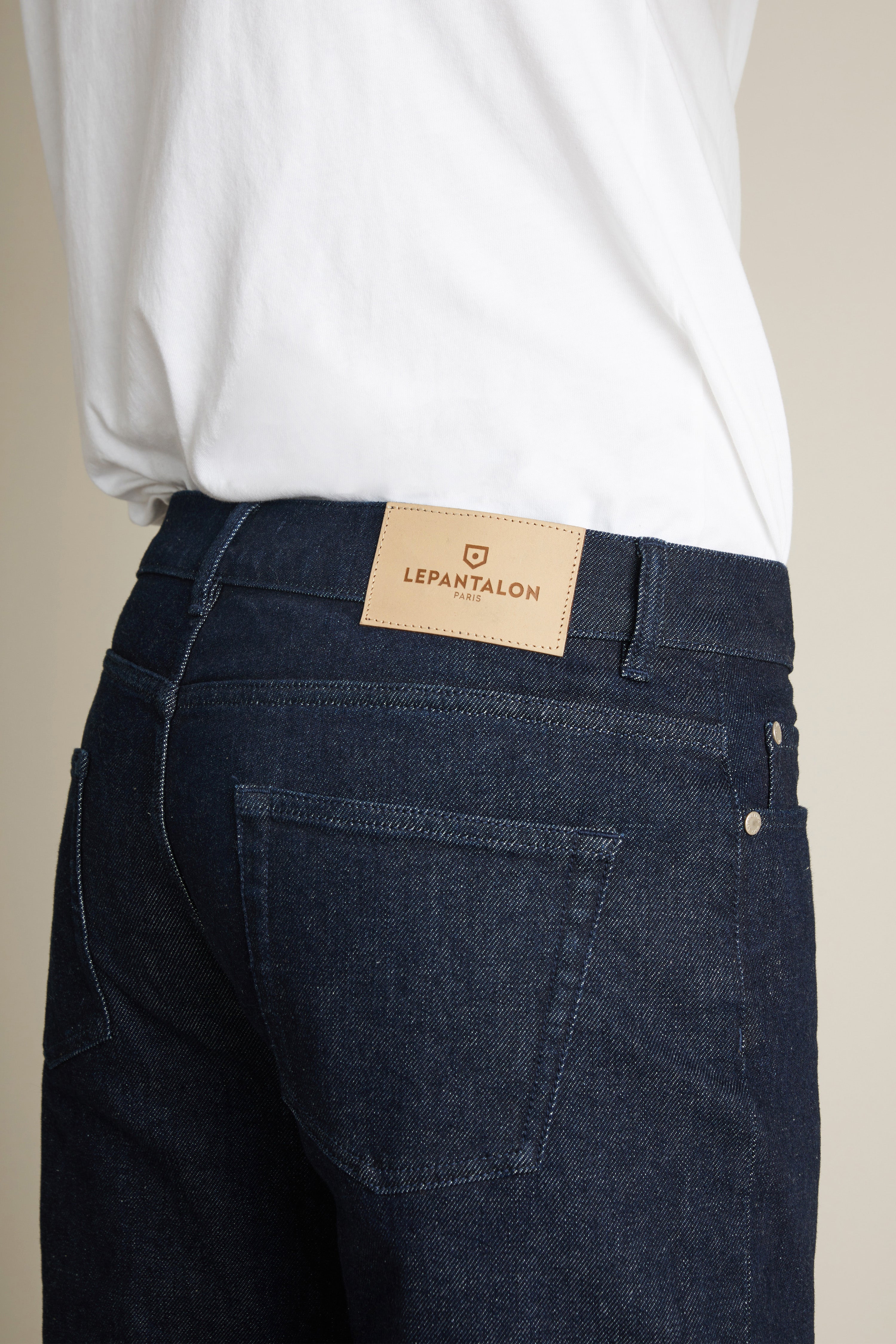 Jean classique bleu brut