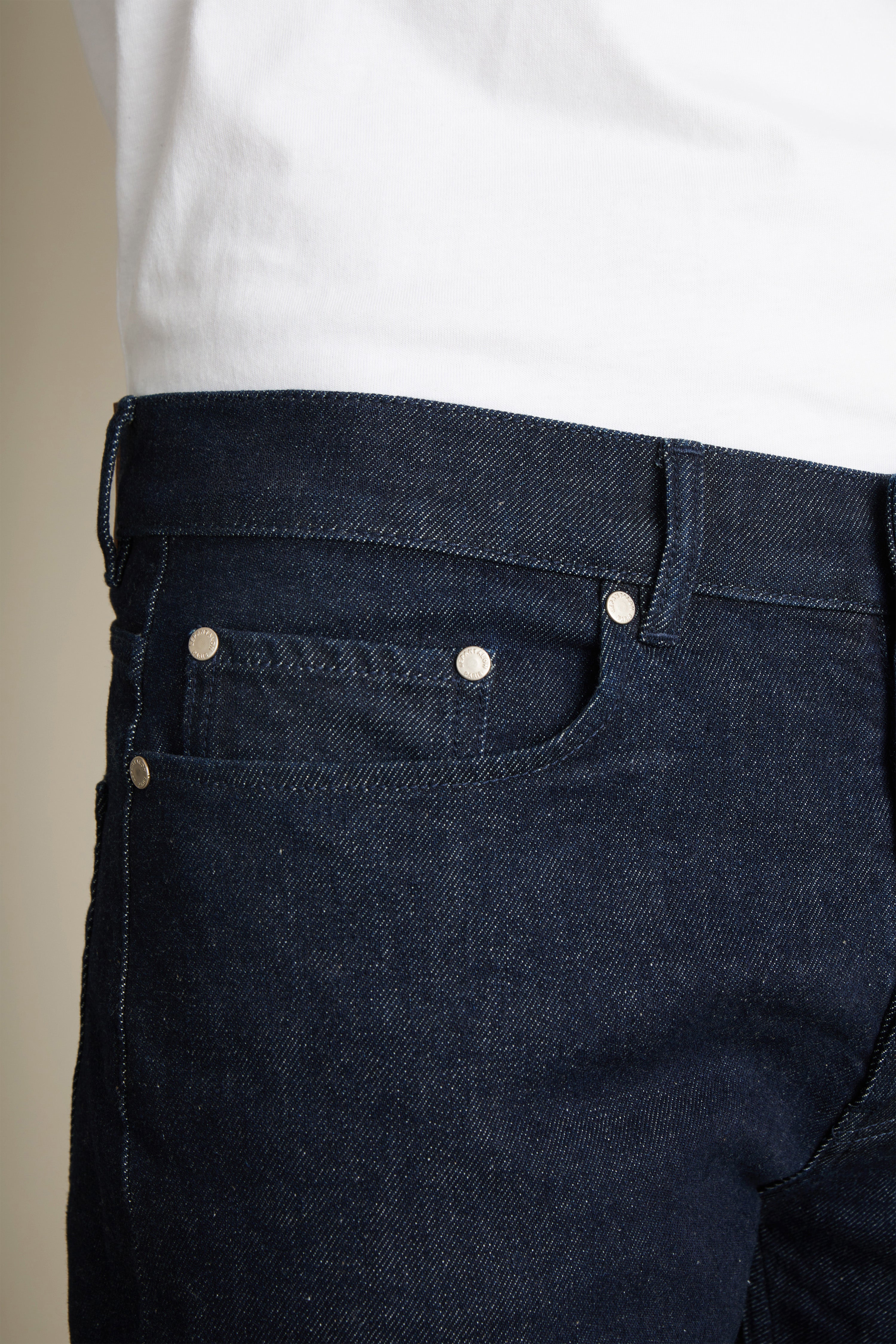 Jean classique bleu brut