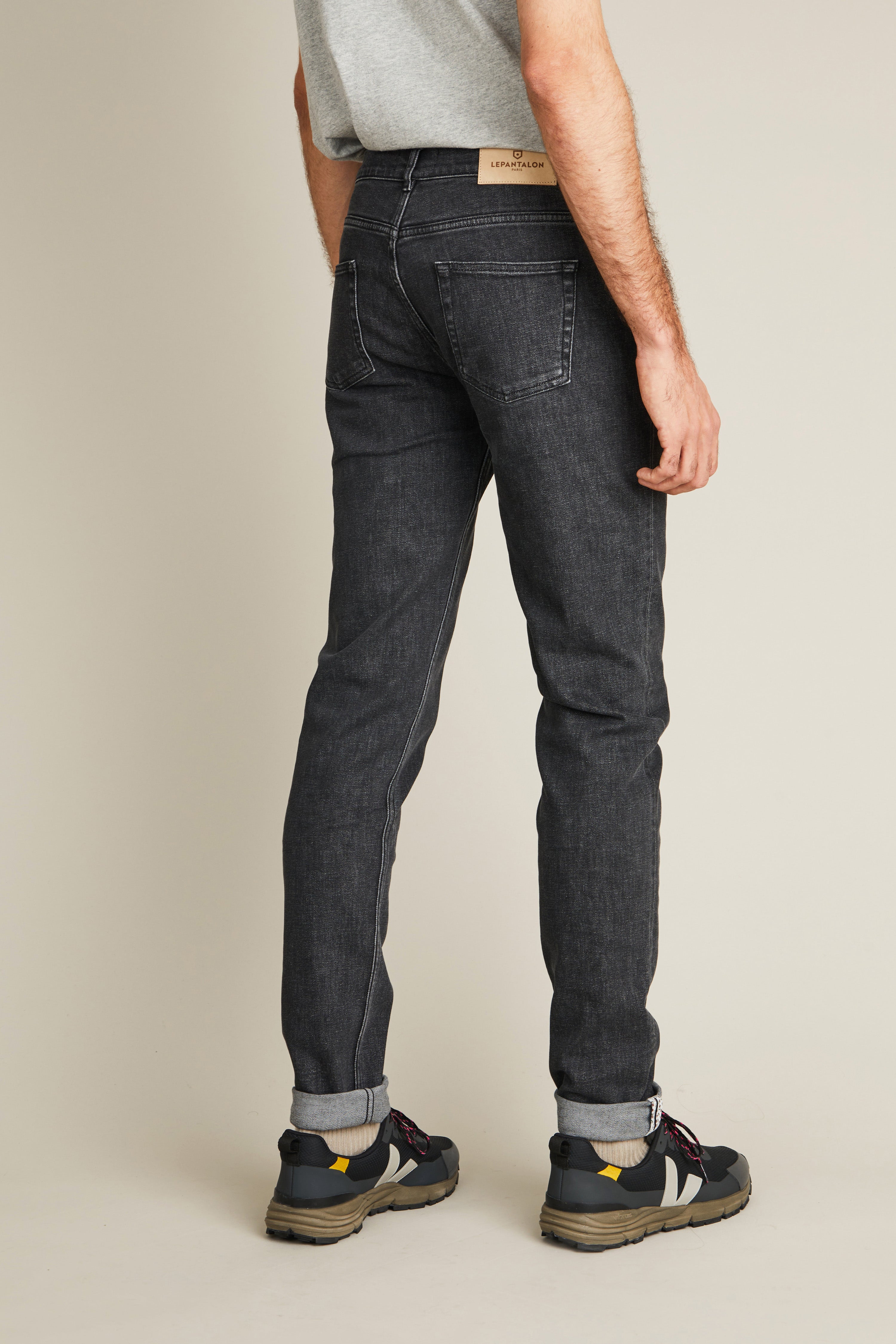 Jean classique noir stone