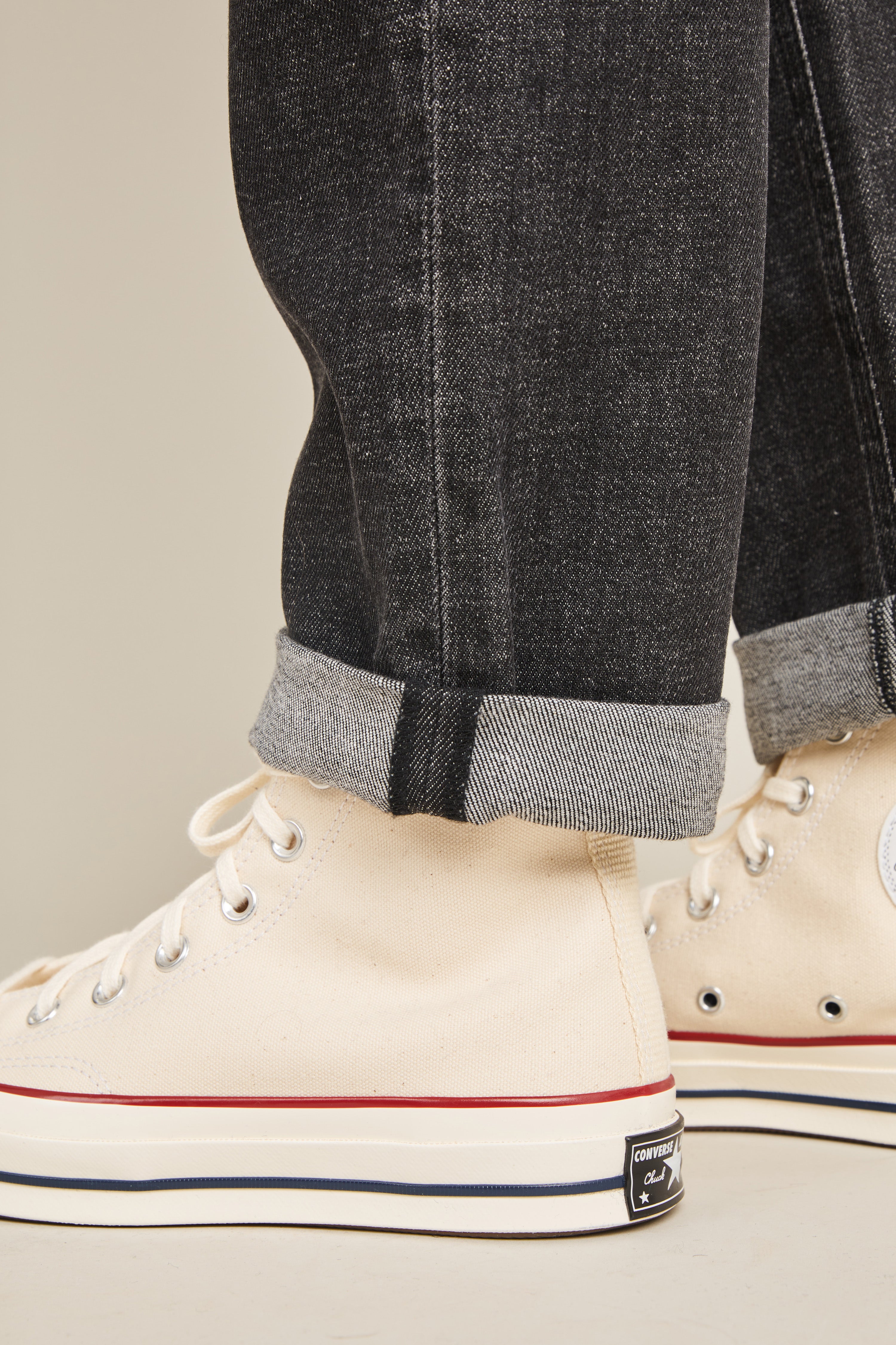 Jean girlfriend gris