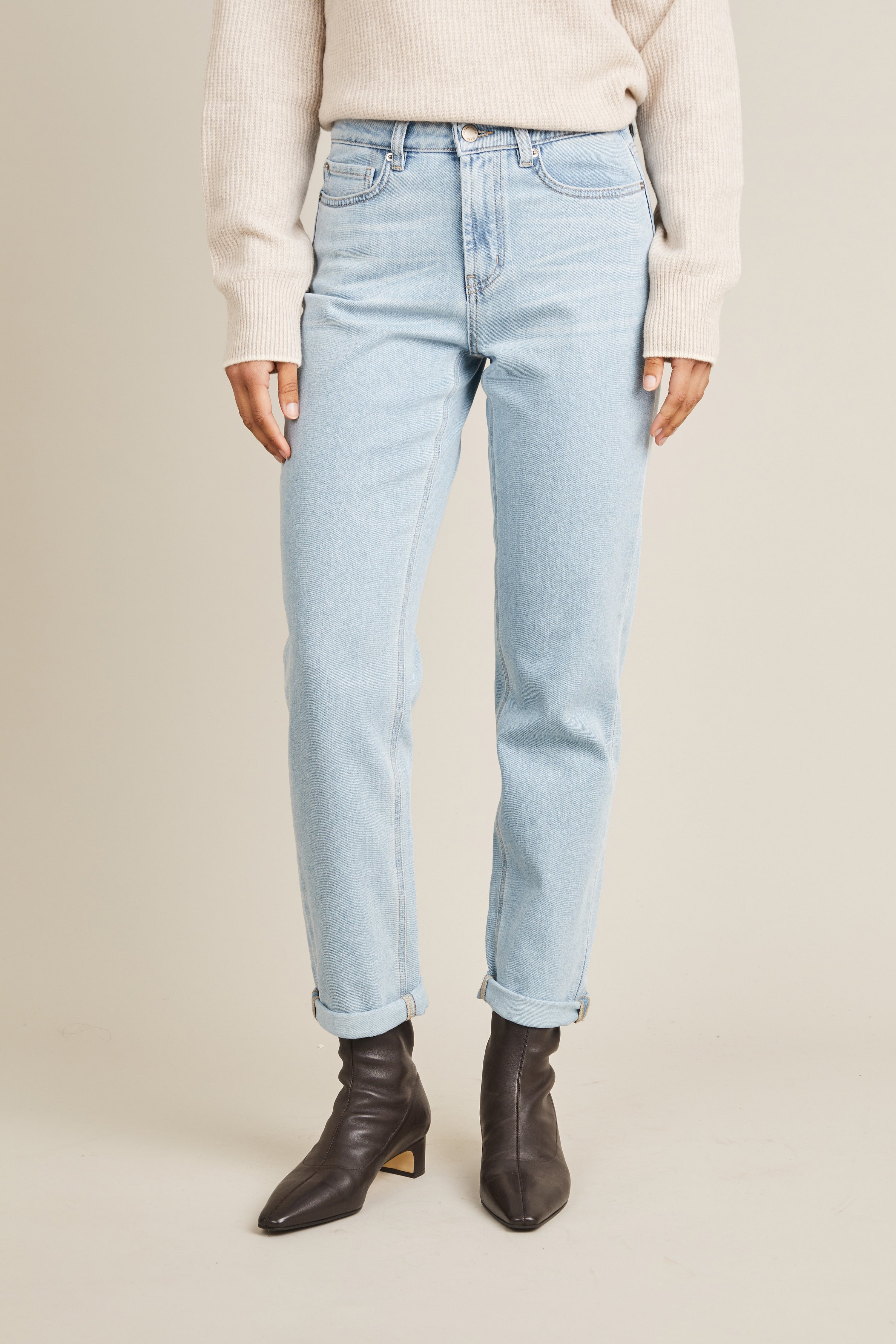 Jean girlfriend vintage bleached